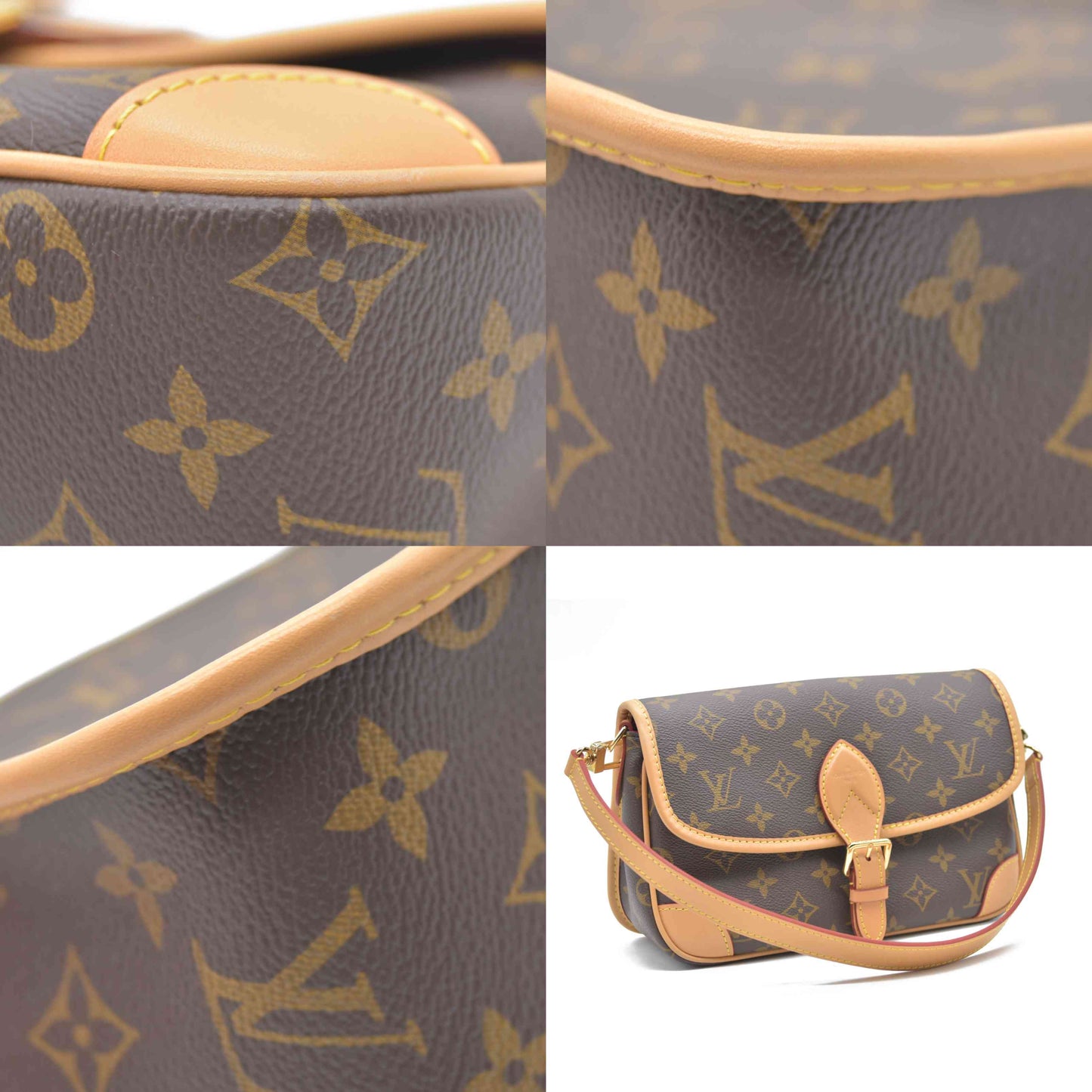 Louis Vuitton  Monogram Diane Fuchsia RFID