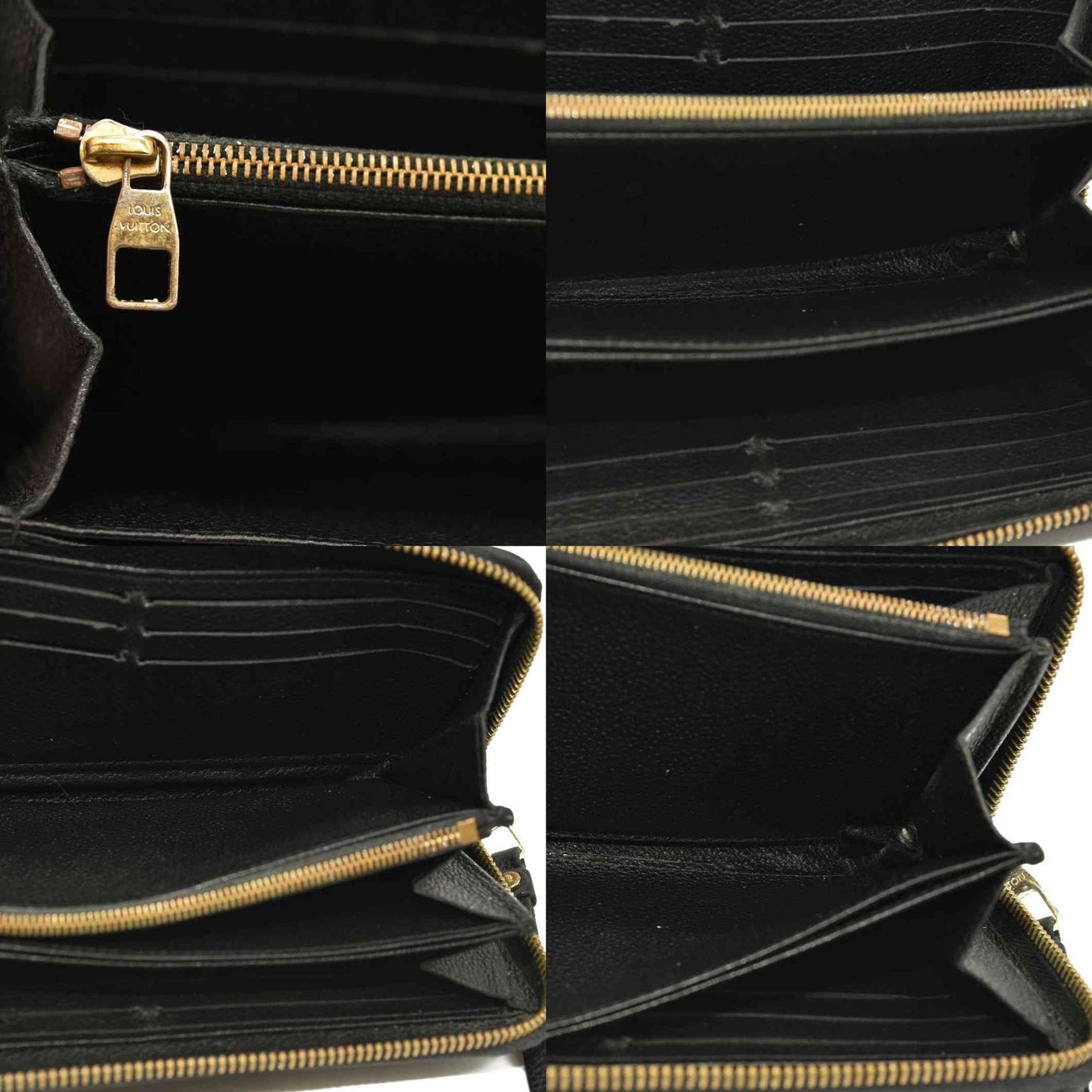 PRE-ORDER Louis Vuitton  Empreinte Zippy Wallet Black SP4105