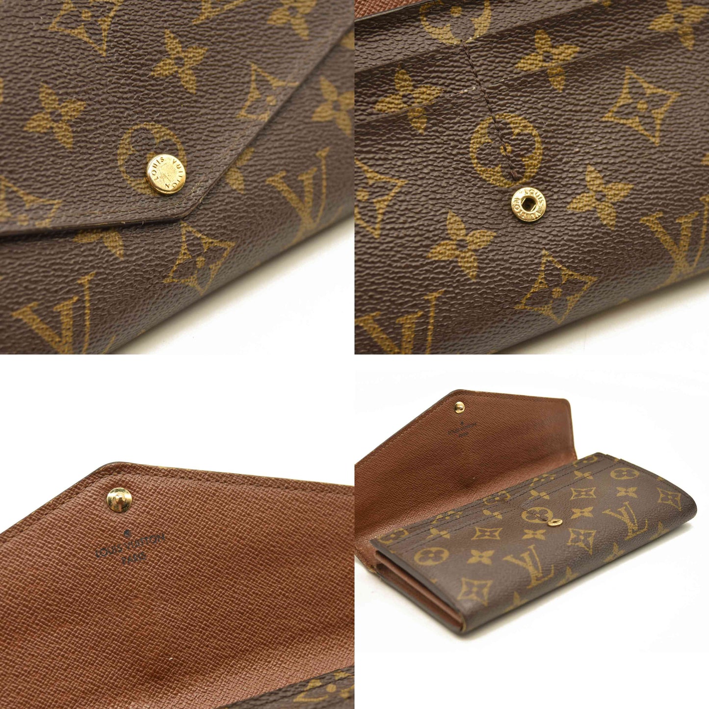 Louis Vuitton  Monogram Sarah Wallet NM SD2174