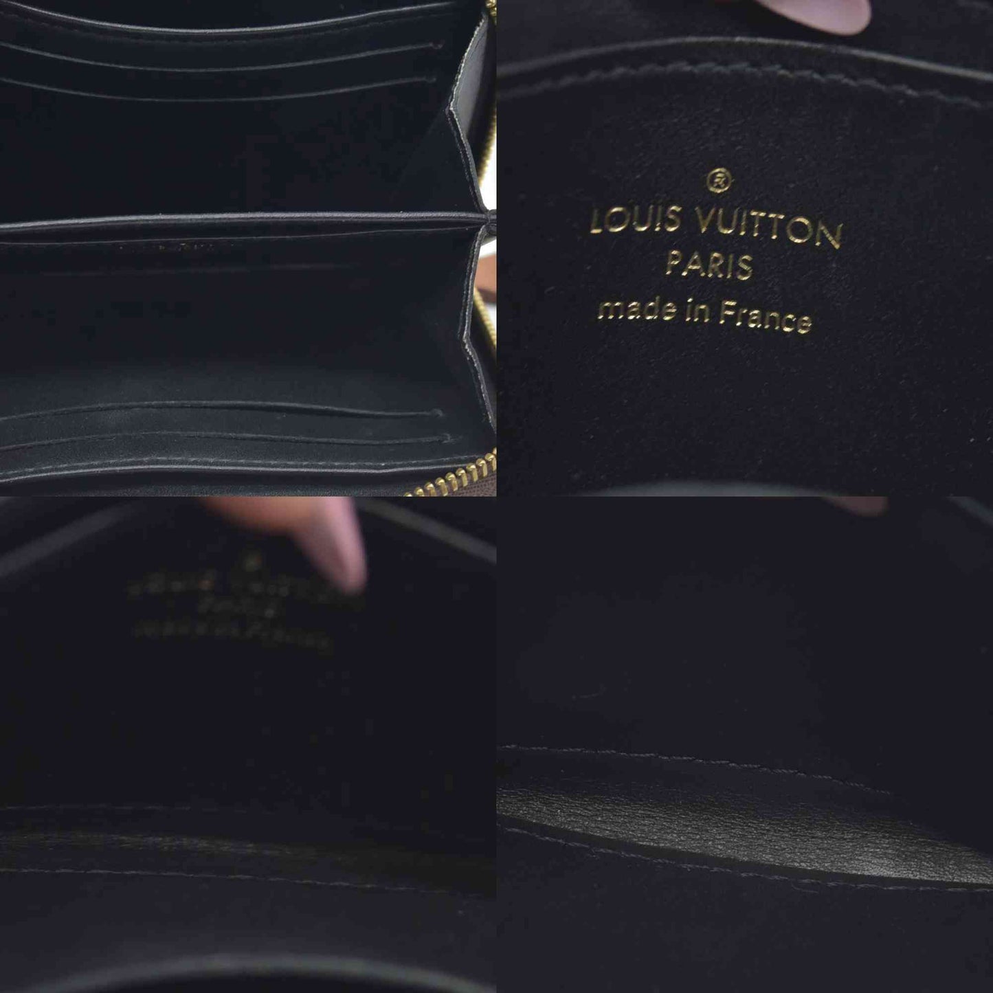 $560 2019 Louis Vuitton Monogram Giant Zippy Coin Purse COSIGNMENT SN0199