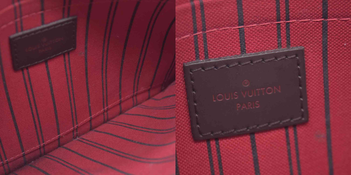 Louis Vuitton Damier Ebene Neverfull MM GM Pochette RFID