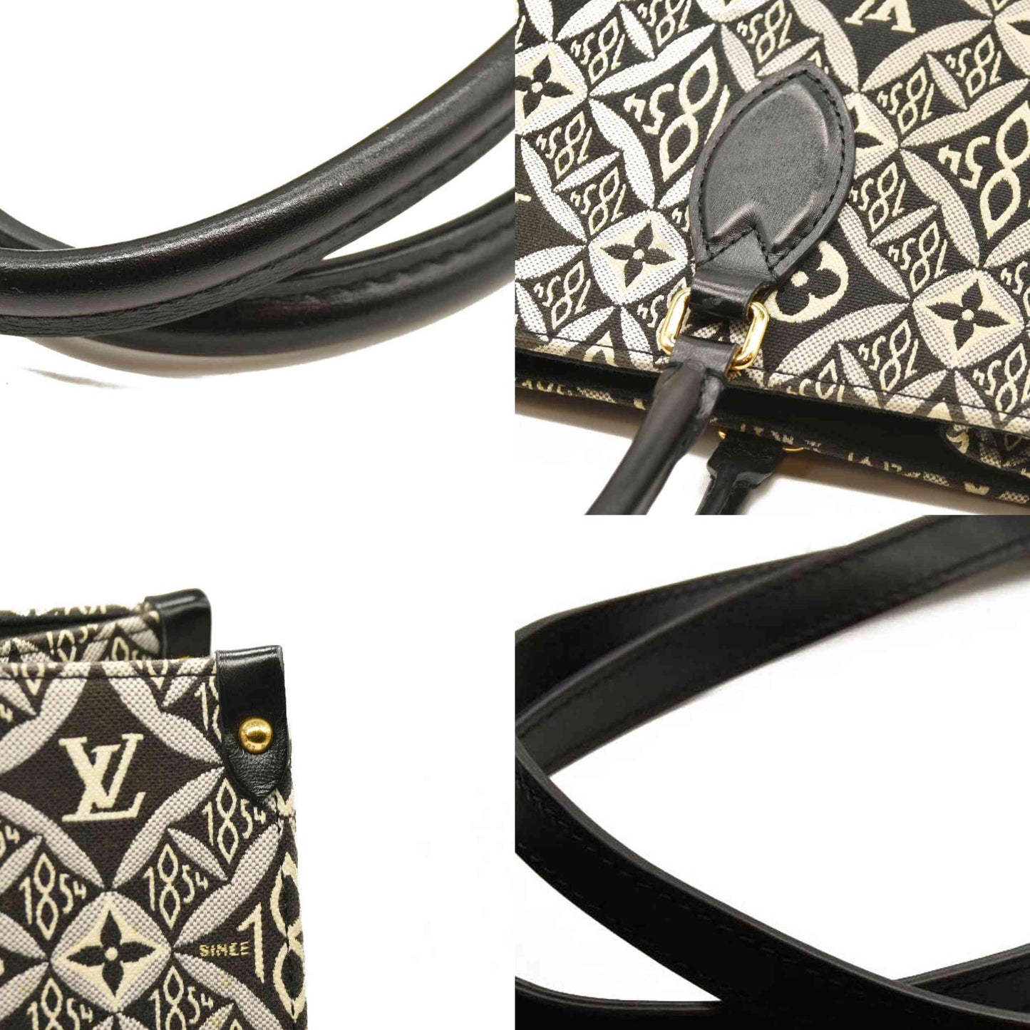 Louis Vuitton  Jacquard Since 1854 Onthego GM Grey  FL3210