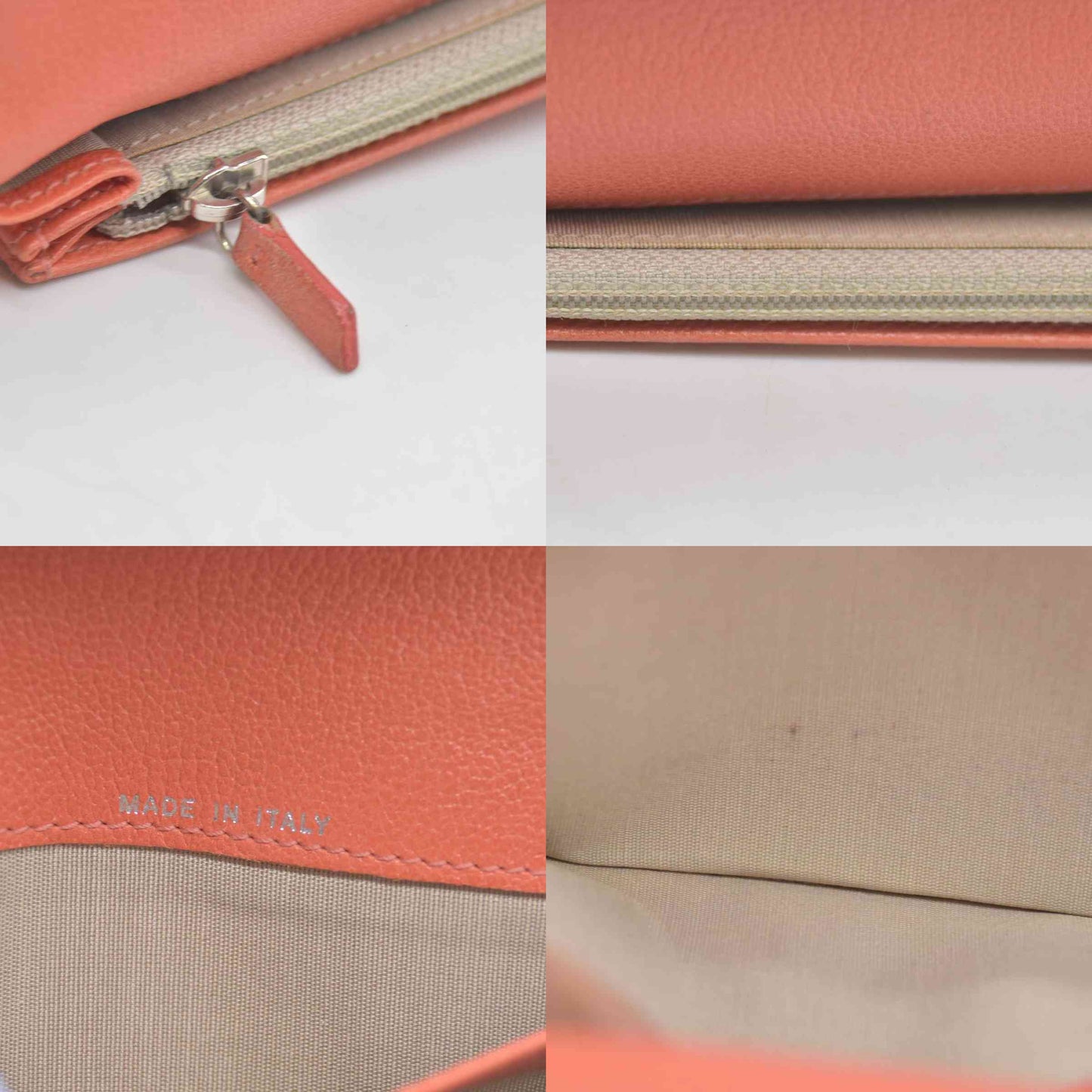 $925 2008 Chanel Camellia Butterfly Coco Mark Fisher Pink Long Wallet CONSIGNMENT