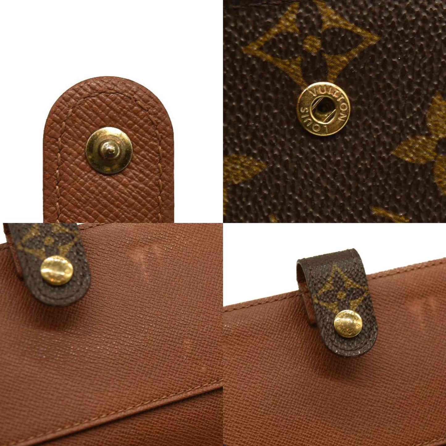 Louis Vuitton  Monogram Small Ring Agenda CA0979