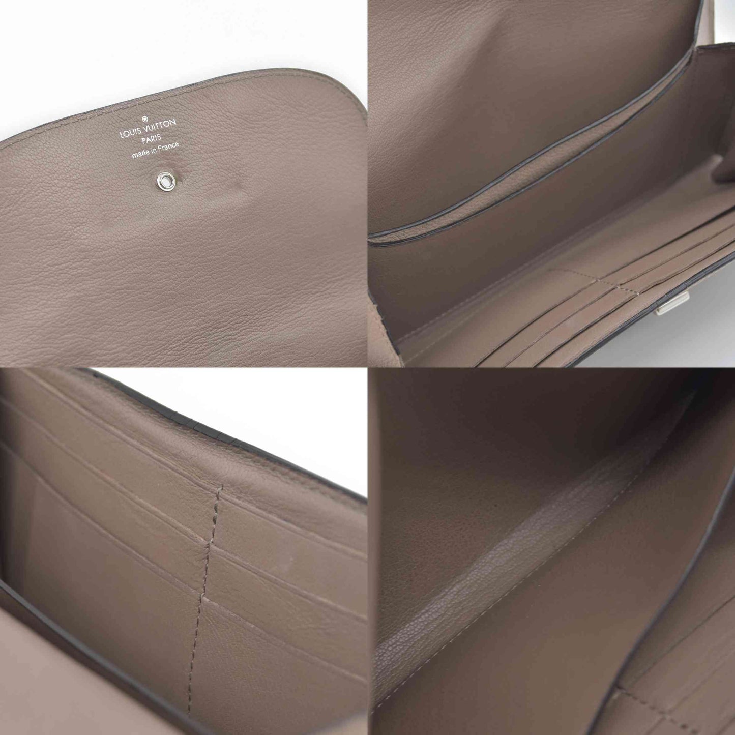 Louis Vuitton Parnassus Portefeuille Vivienne Long Wallet Beige $2090