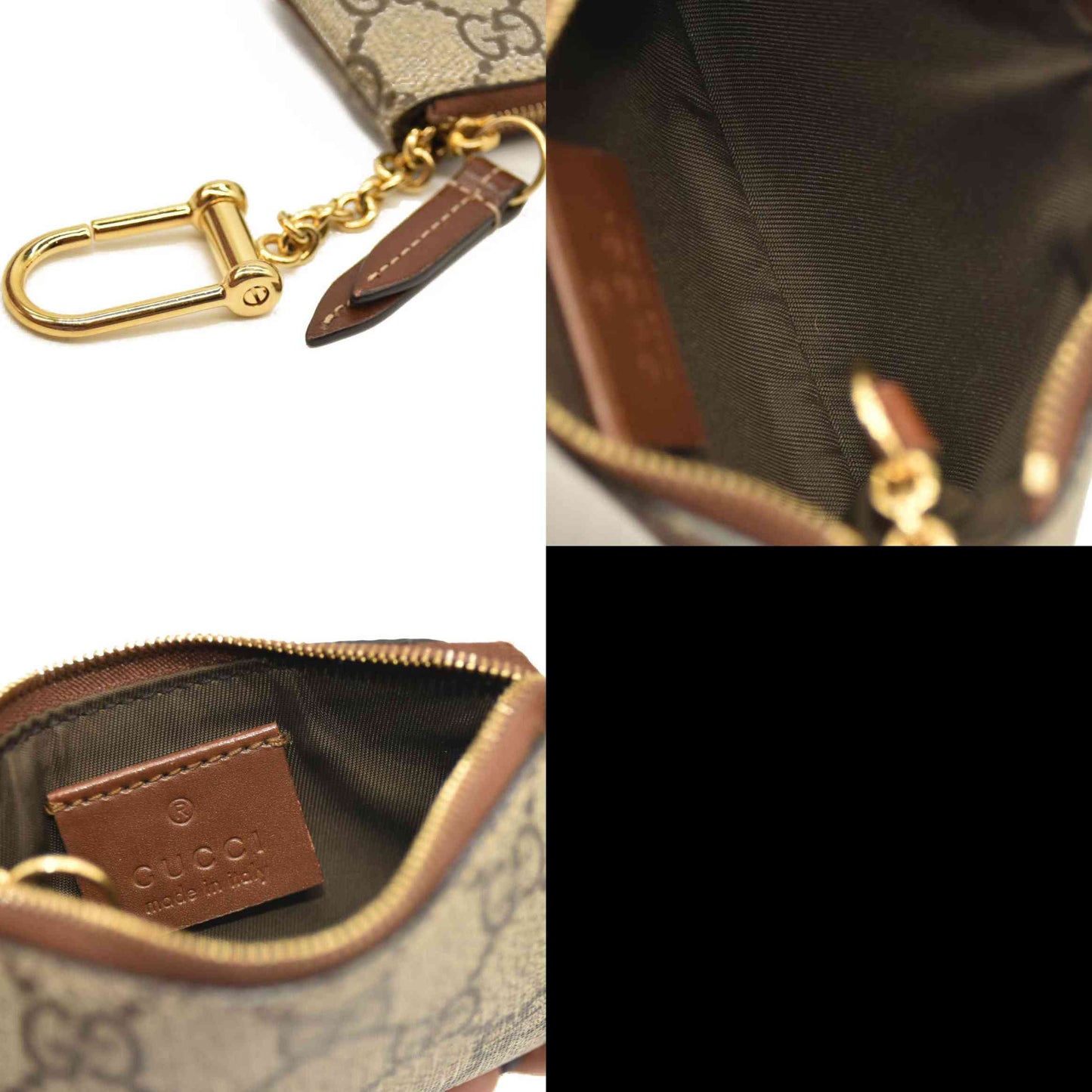 Gucci Wallet/Coin Case GG Supreme Coin Purse