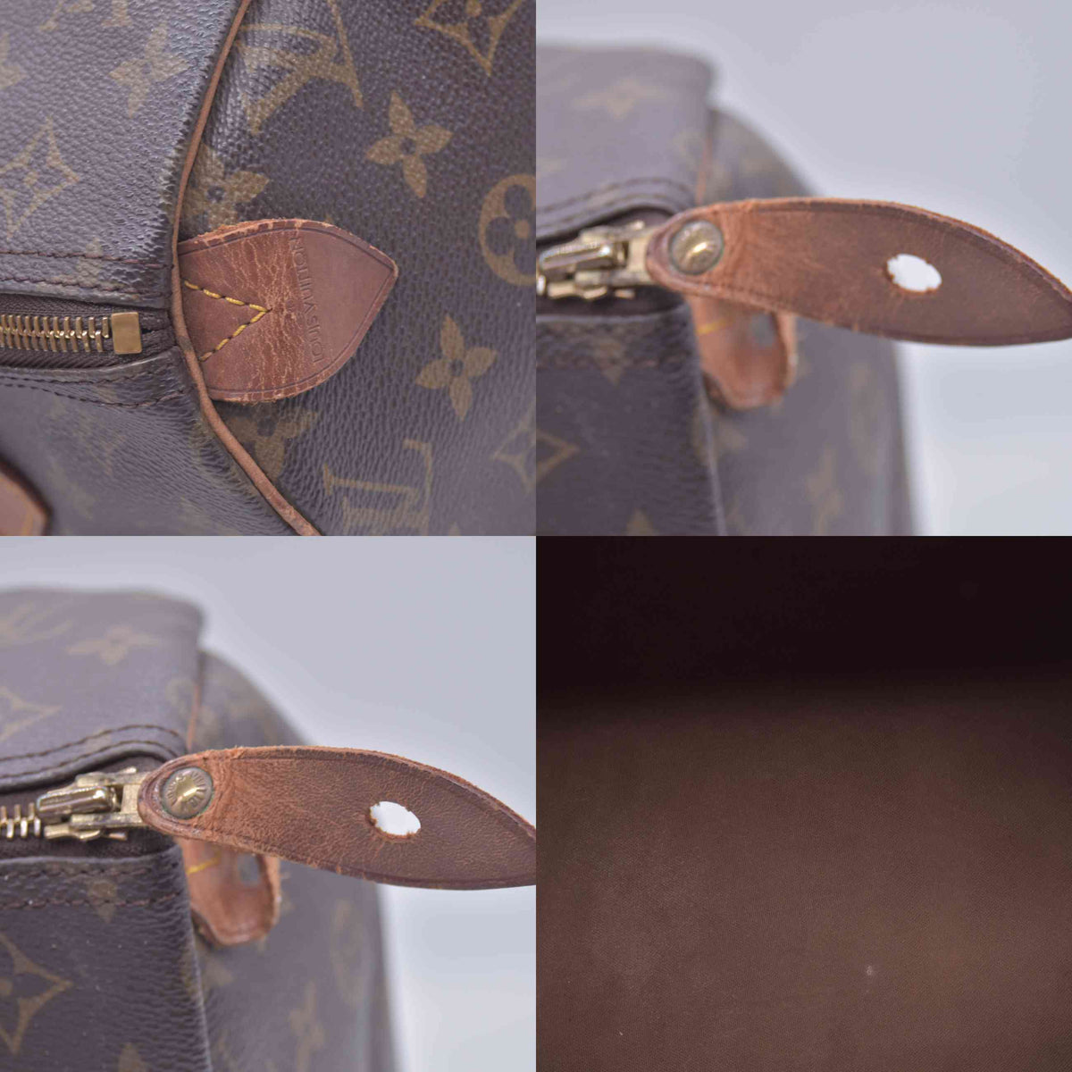 $1550 1990 Louis Vuitton Monogram Speedy 30 VI1900