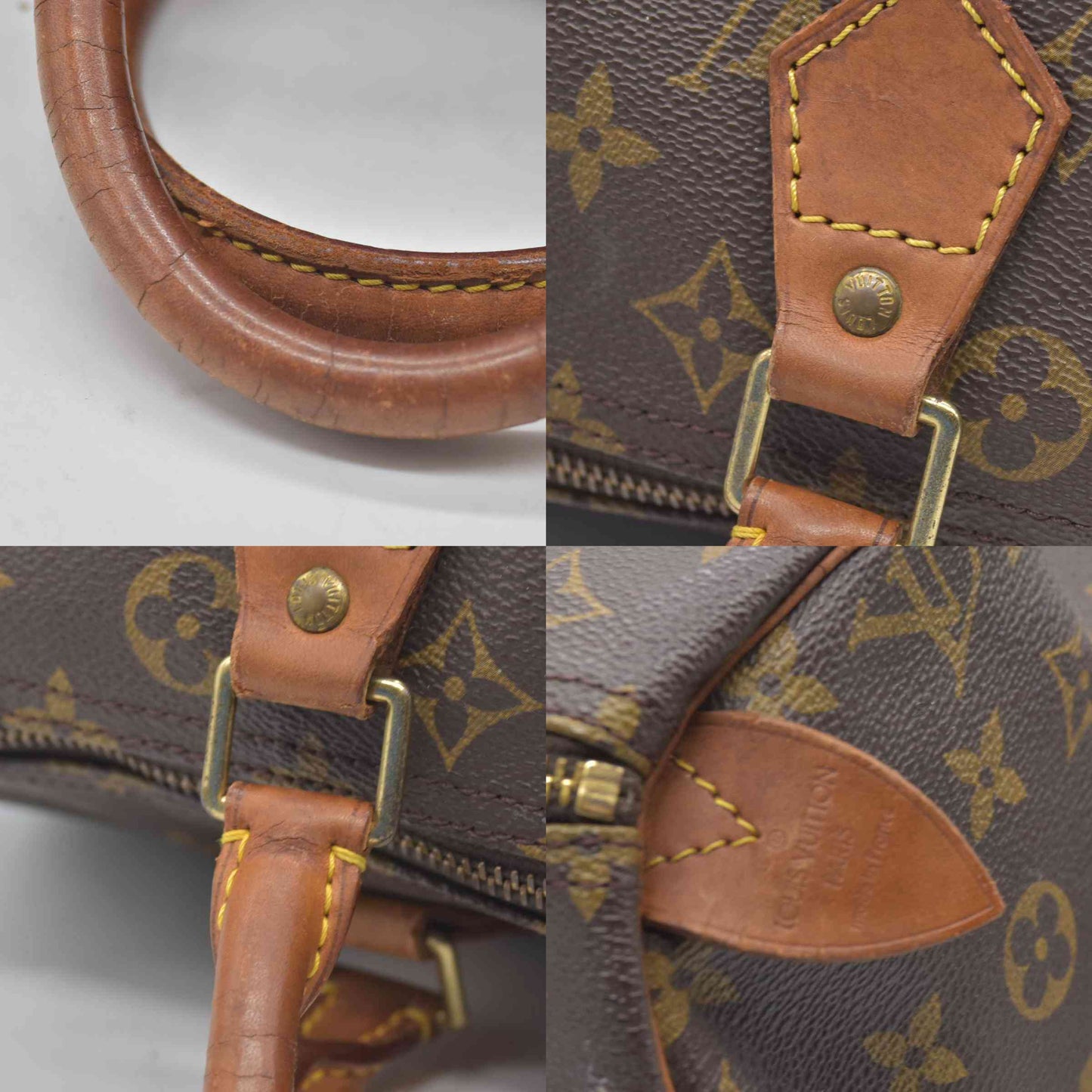 $1630 1997 Louis Vuitton Monogram Speedy 30 SP0927 CONSIGNMENT
