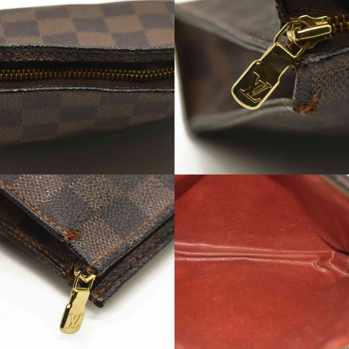 Louis Vuitton  Damier Ebene Toiletry Pouch 26