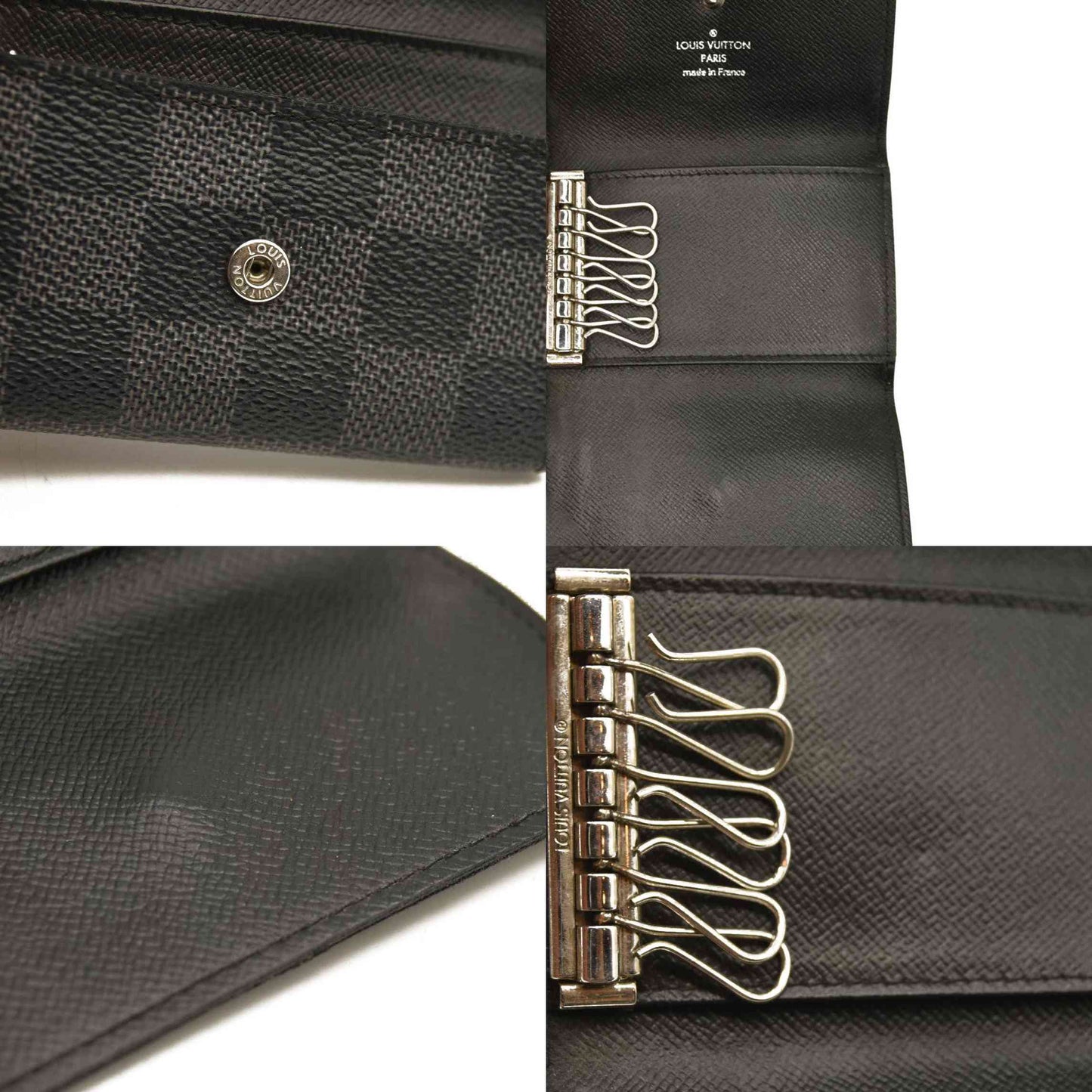 Louis Vuitton  Damier Graphite Multicles 6 Key Holder CT4078