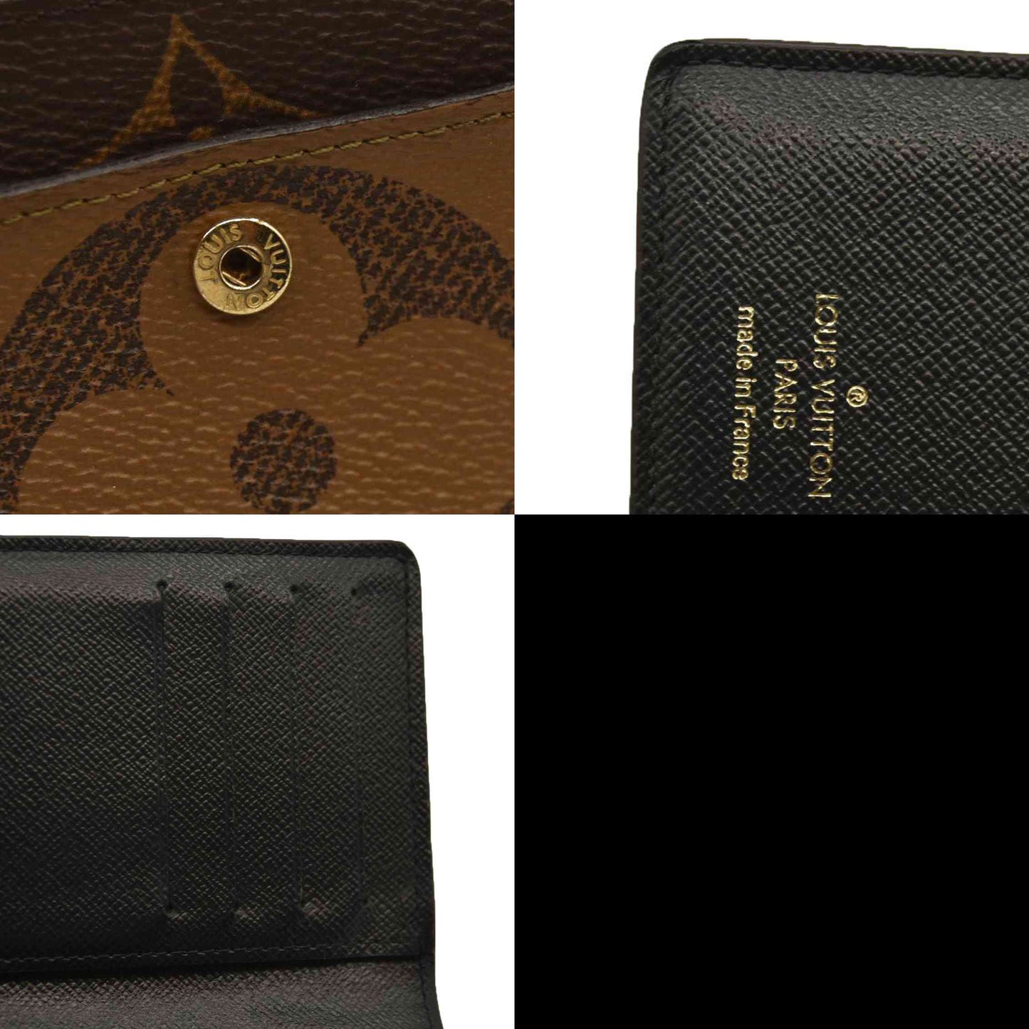 LOUIS VUITTON  Reverse Monogram Juliette Wallet RFID