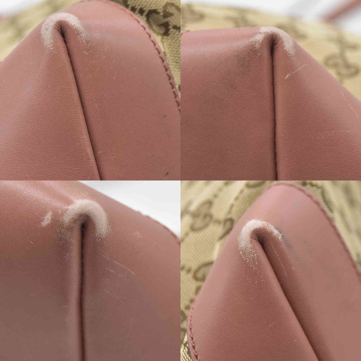 Gucci Medium Craft Tote Beige Pink