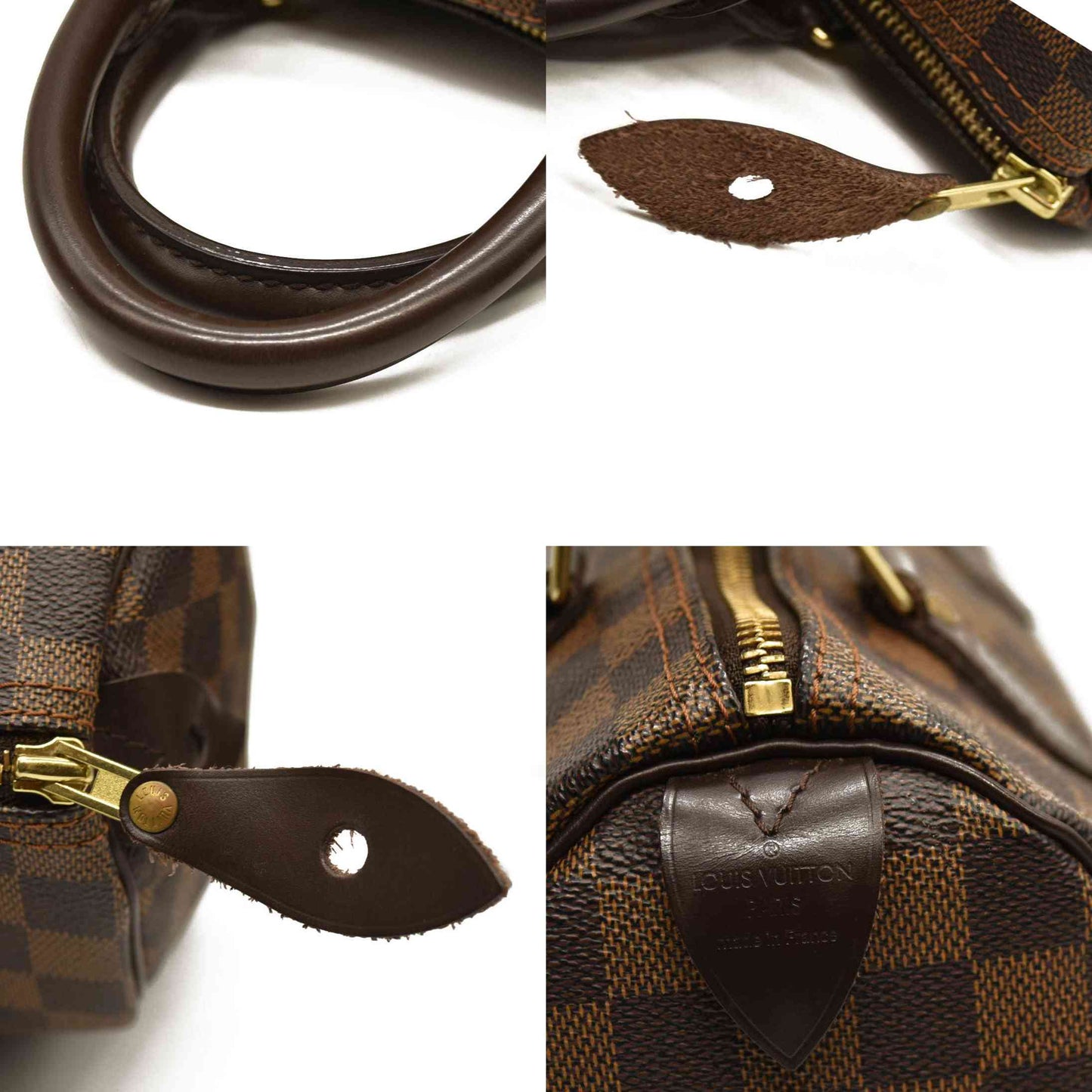 Louis Vuitton  Damier Ebene Speedy 25 SP0038