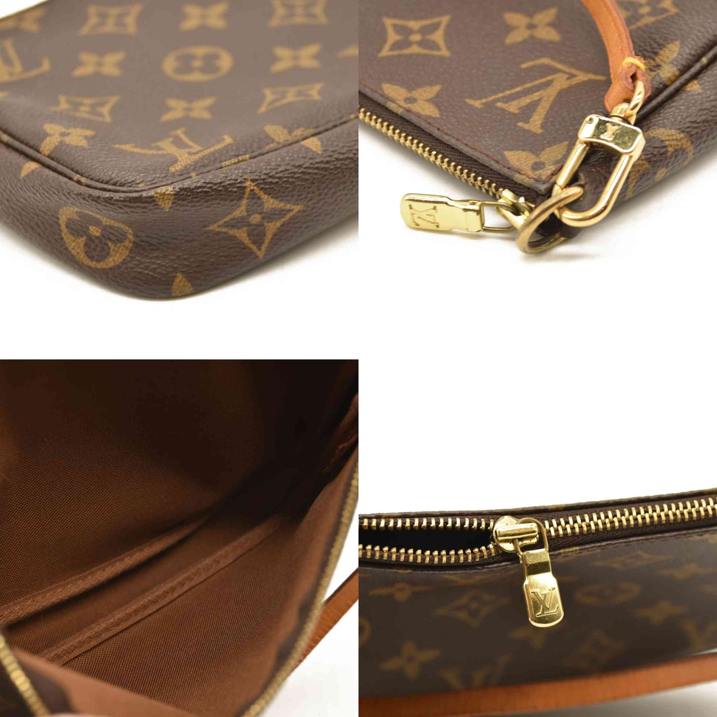 Louis Vuitton  Monogram Pochette Accessories  AR1010