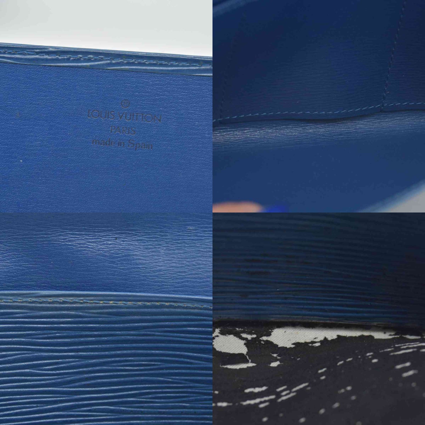 $800 1995 Louis Vuitton Epi Long Wallet Myrtille CONSIGNMENT CA1915