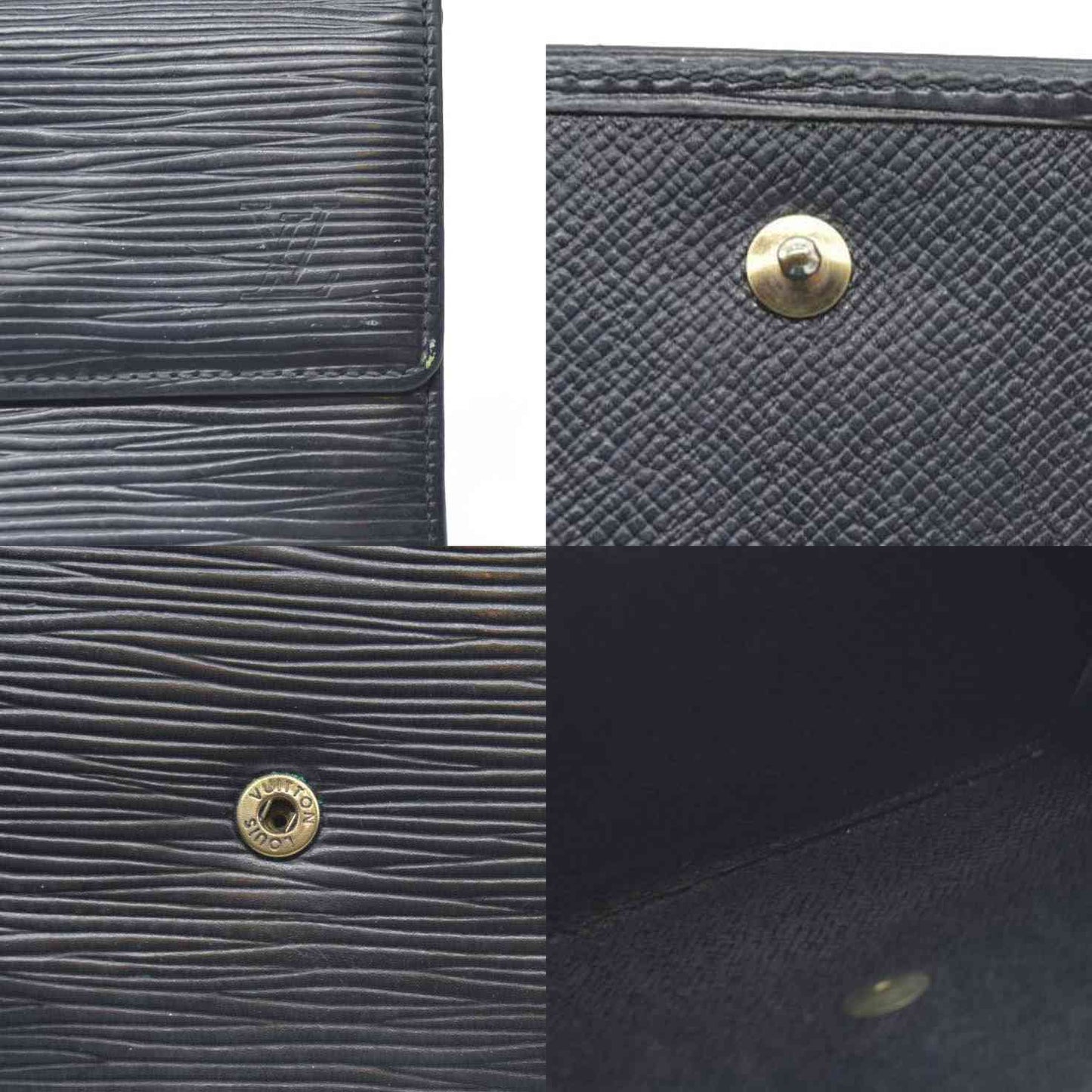 $540 Louis Vuitton Wallet Epi Leather Porte Monnaie Bijoux