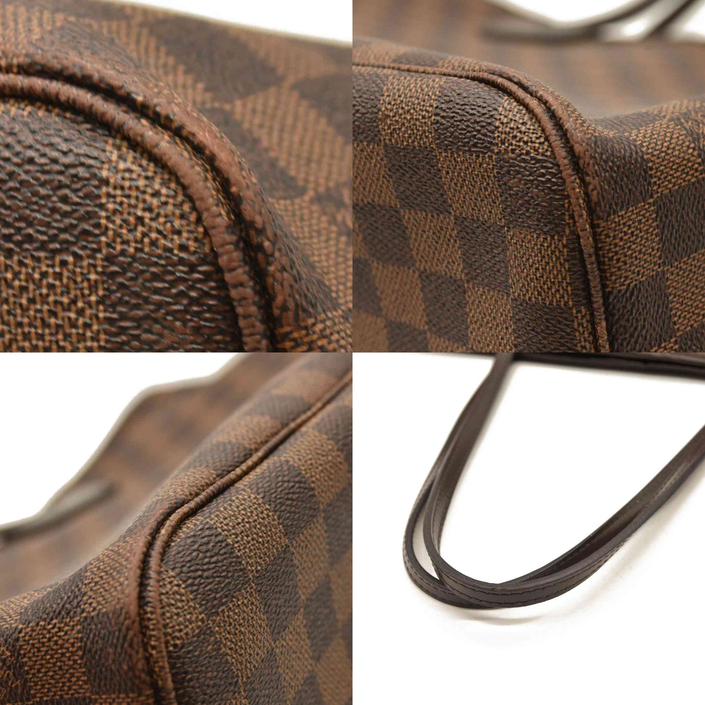 LOUIS VUITTON Damier Ebene Neverfull MM SD2196