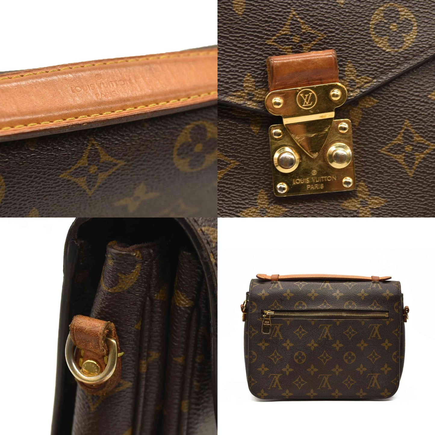 Louis Vuitton  Monogram Pochette Metis  SR0148