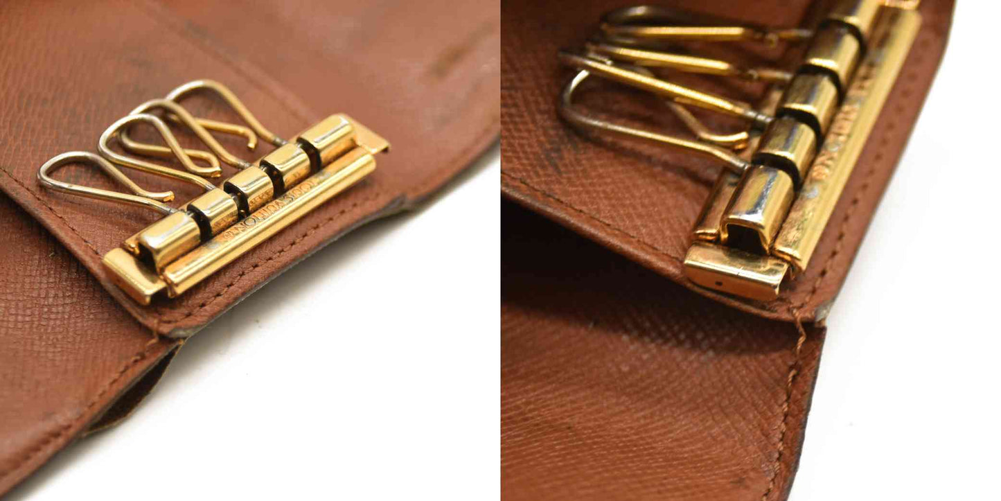Louis Vuitton  Monogram 4 Key Multicles Holder TH0996