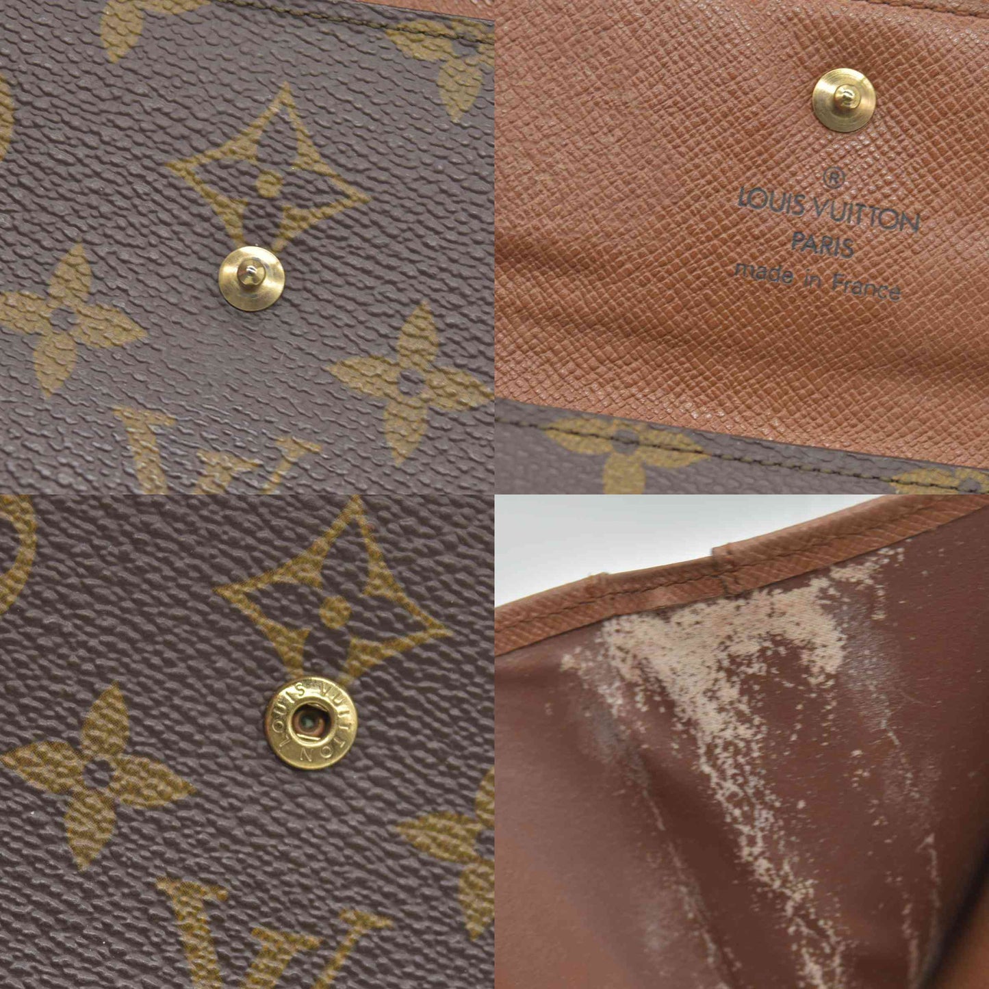 $630 Louis Vuitton Monogram Elise Wallet CONSIGNMENT