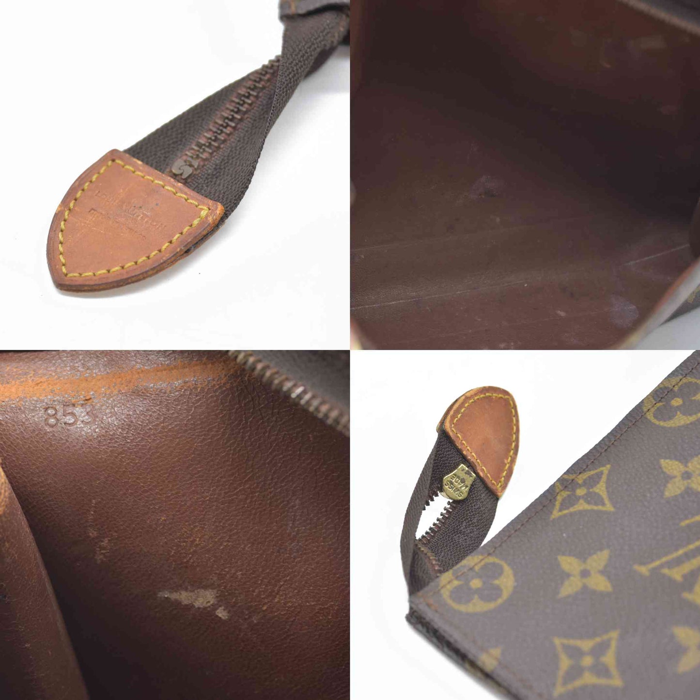 $1120 Louis Vuitton Monogram Toiletry 26 853 1985