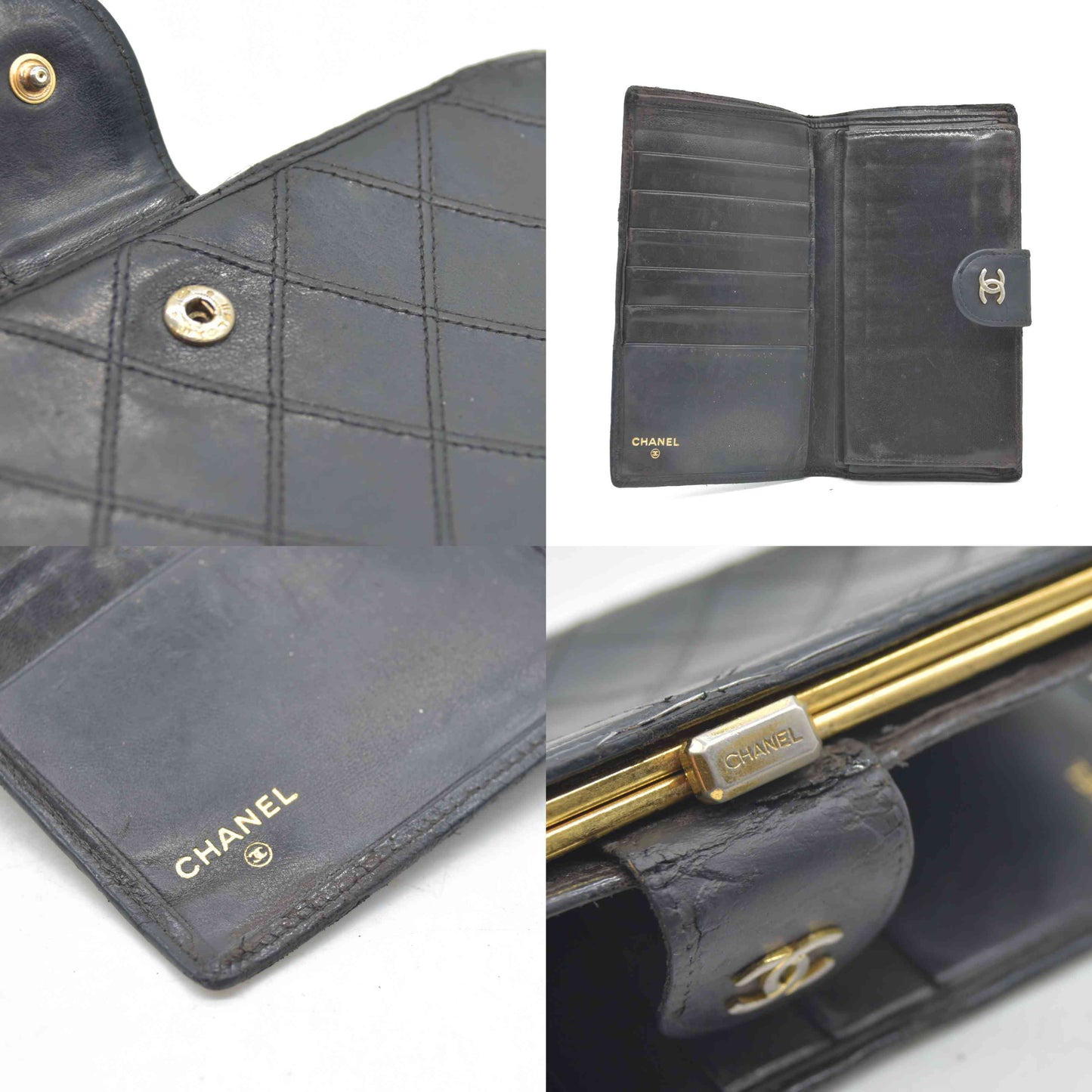 Chanel Vintage French Purse French Purse Wallet Kisslock