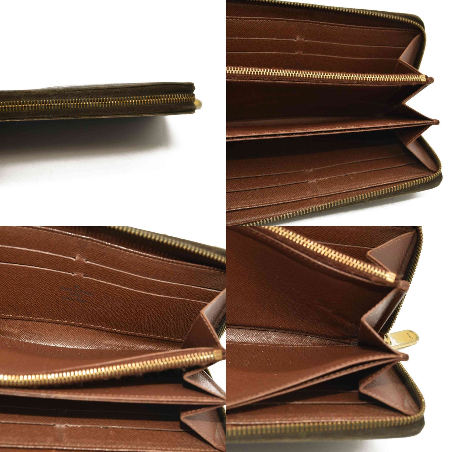 LOUIS VUITTON Monogram Zippy Wallet GI2182