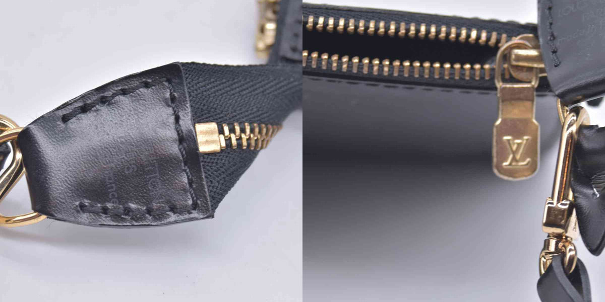 $1560 1992 Louis Vuitton Epi Pochette Accessories Leather Pouch Hand Bag VI0972