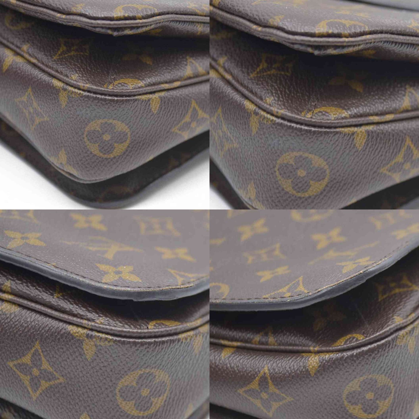 $2760 2016 Louis Vuitton  Monogram Pochette Metis DU1166
