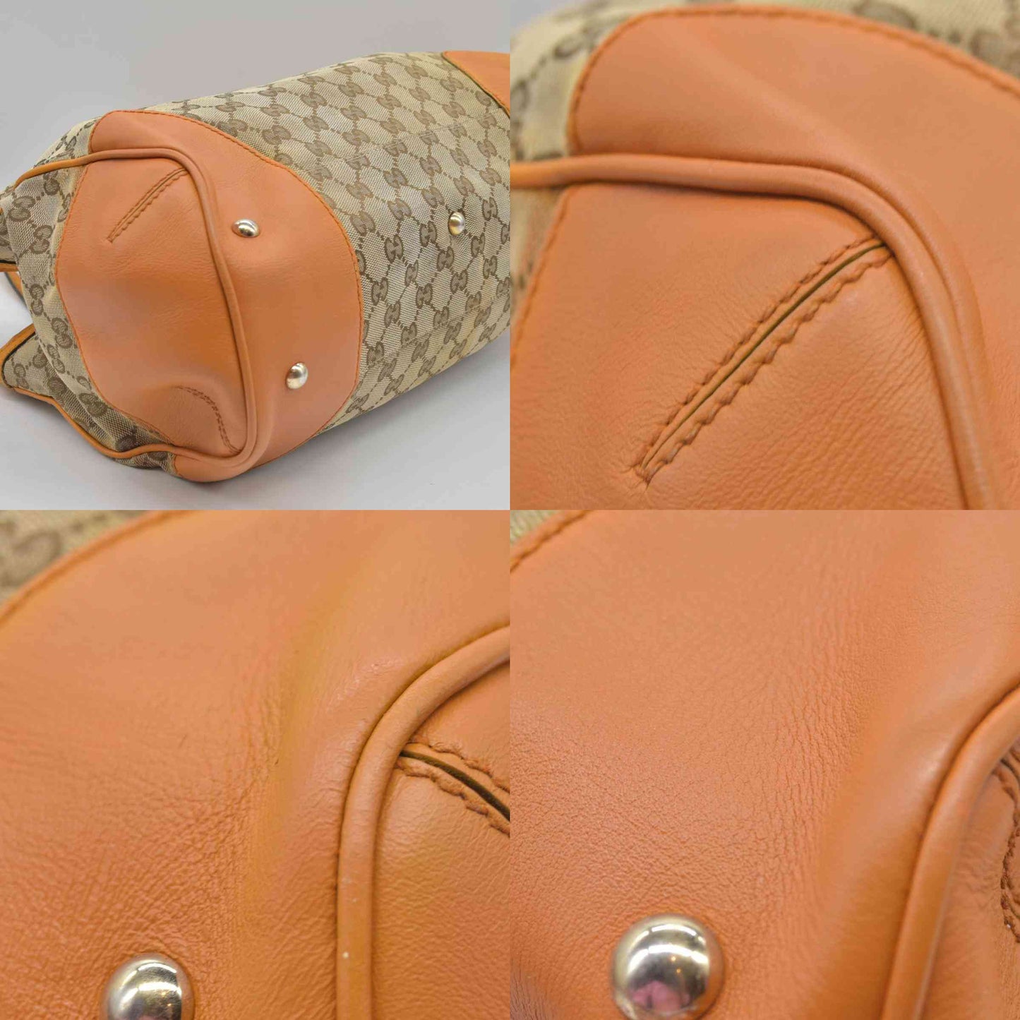 $950 Gucci  GG Canvas Medium Mayfair Tote CONSIGNMENT