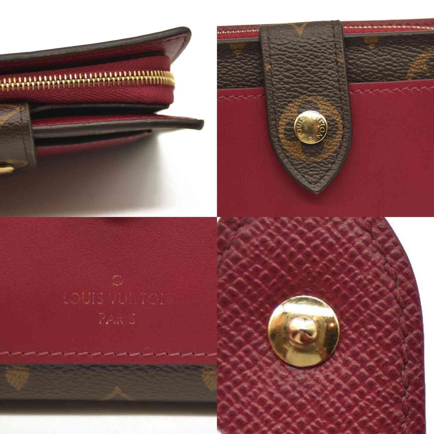 Louis Vuitton Monogram Juliette Wallet Fuchsia