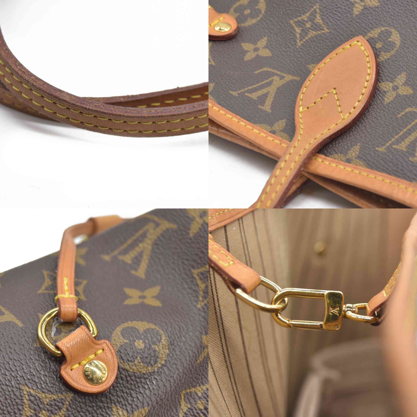 $2170 Louis Vuitton Monogram Neverfull MM SD214 CONSIGNMENT