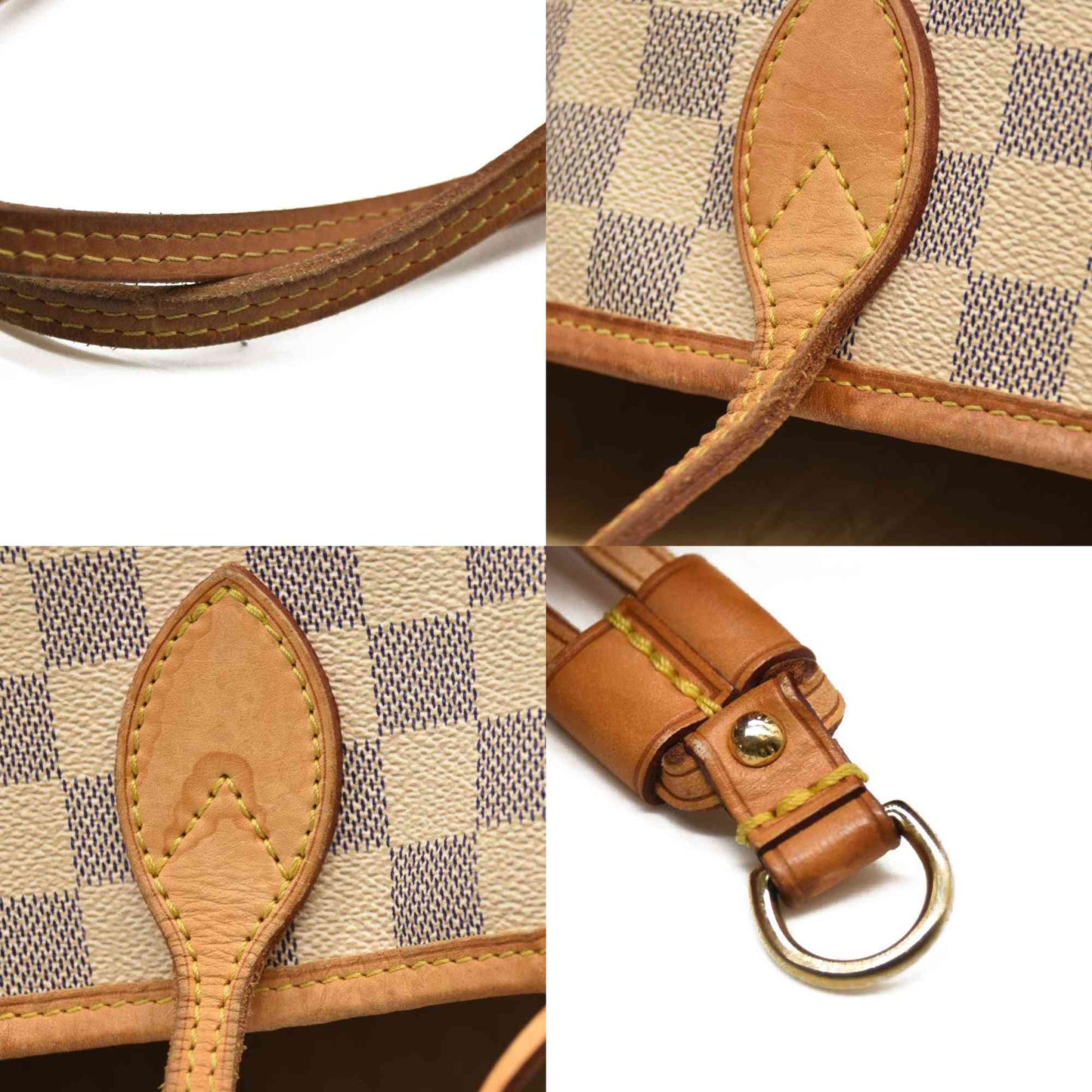 LOUIS VUITTON Damier Azur Neverfull MM SD2154