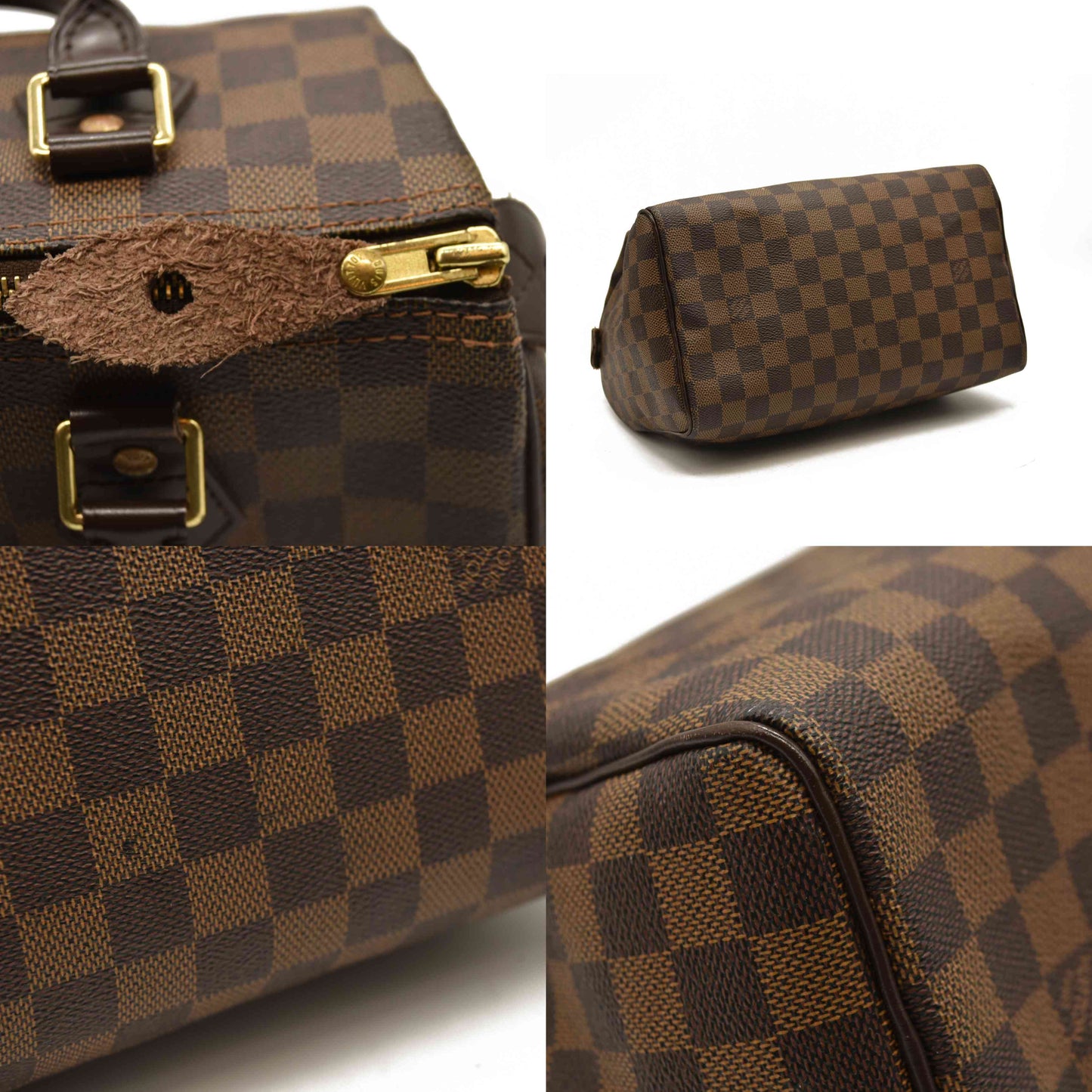 Louis Vuitton  Damier Ebene Speedy 25 SD4039