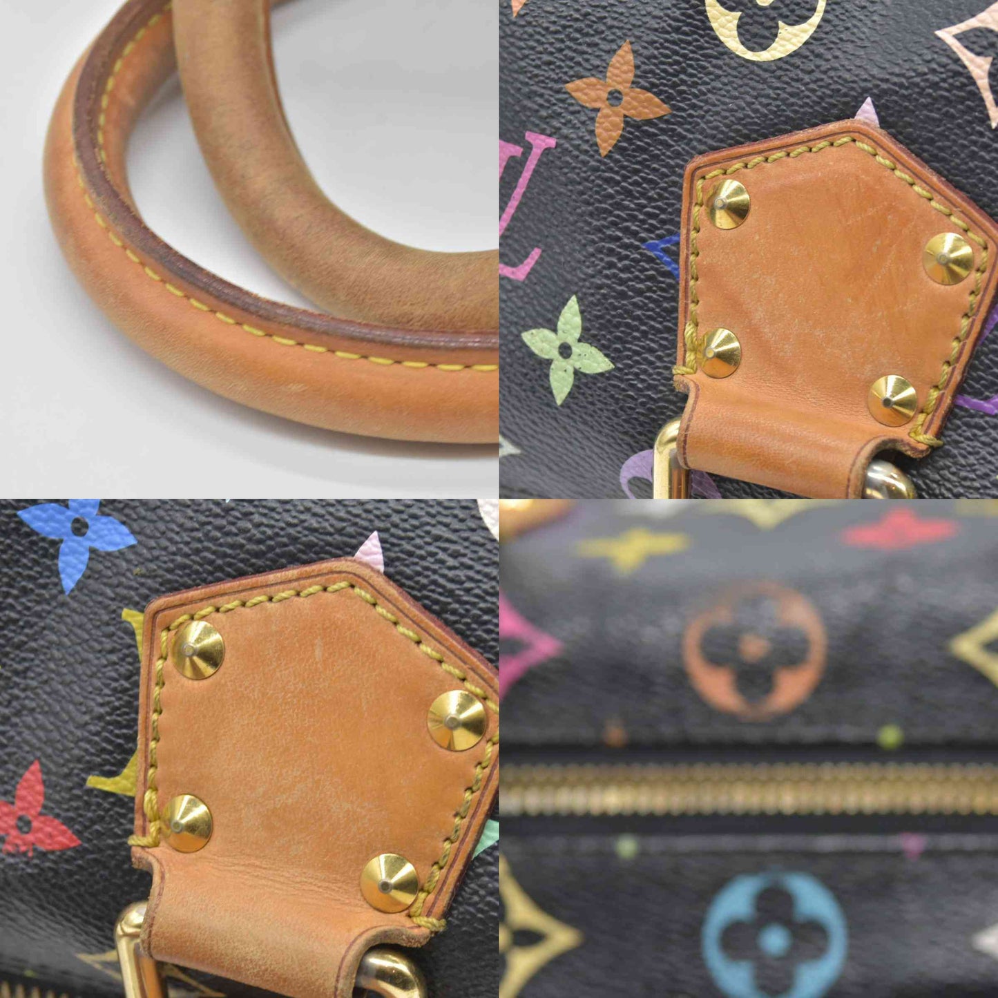 $3150 Louis Vuitton Multicolore Monogram Speedy 30