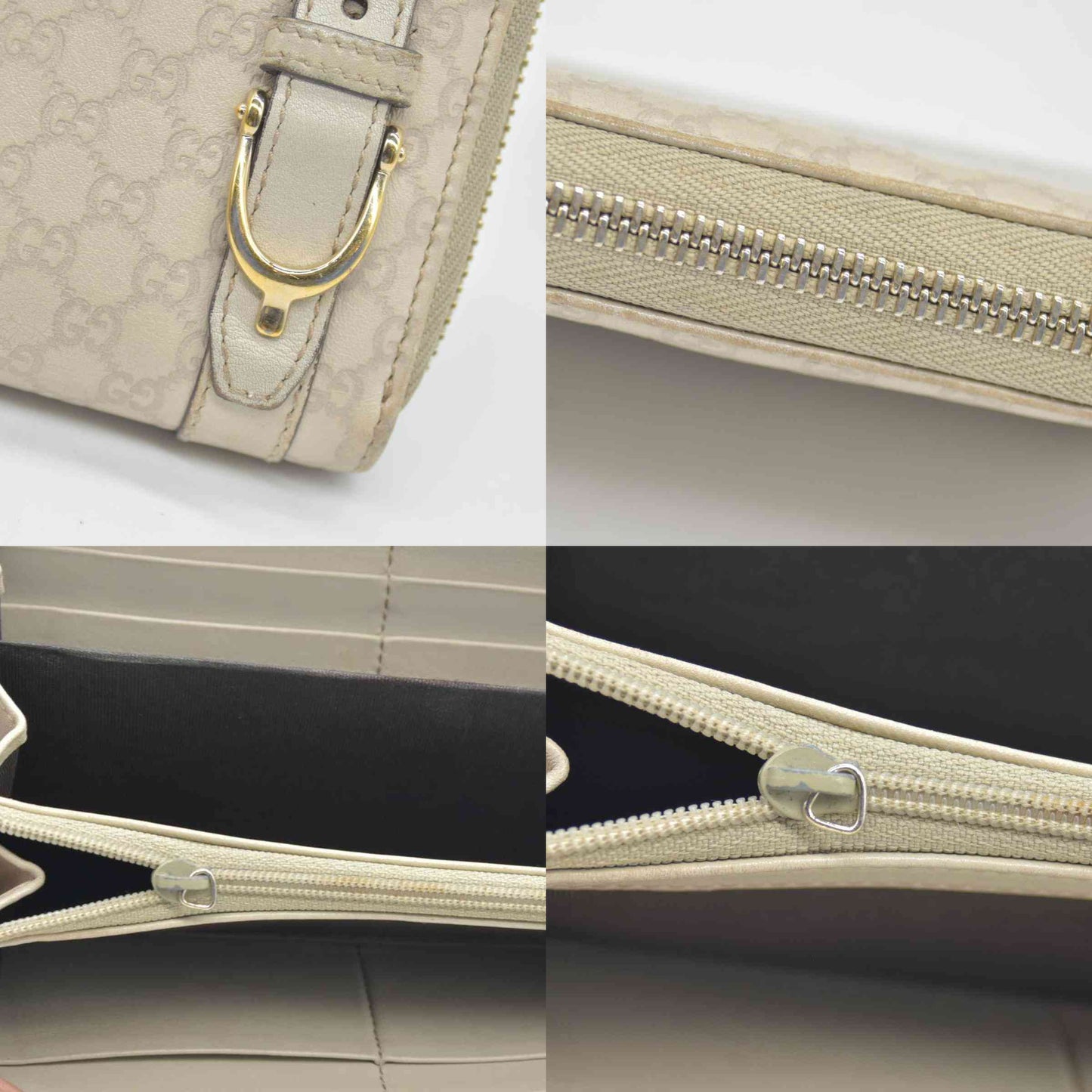 $880 Gucci  Microguccissima Pattern Leather Continental Wallet CONSIGNMENT