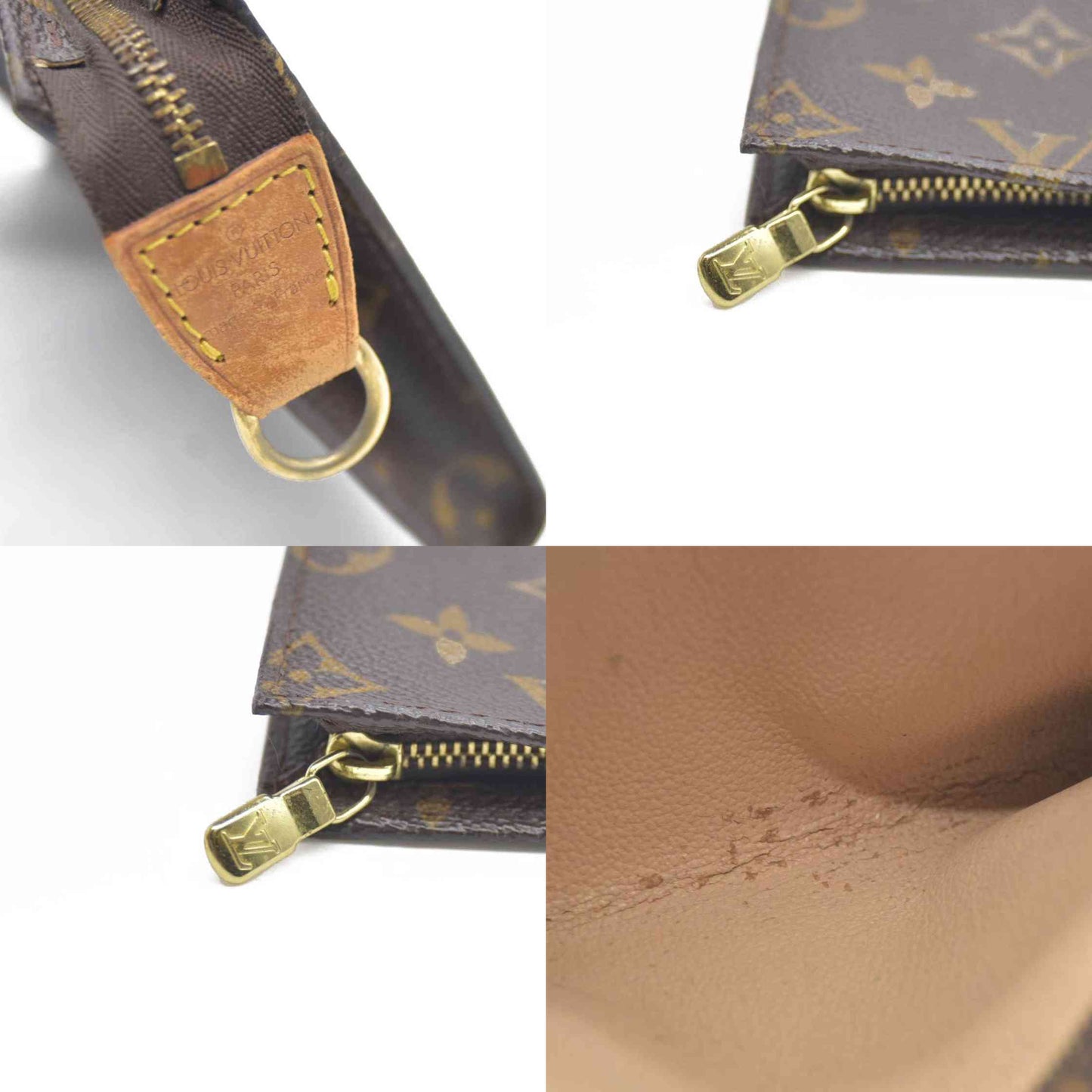 Louis Vuitton Monogram Cosmetics Pouch AR0939