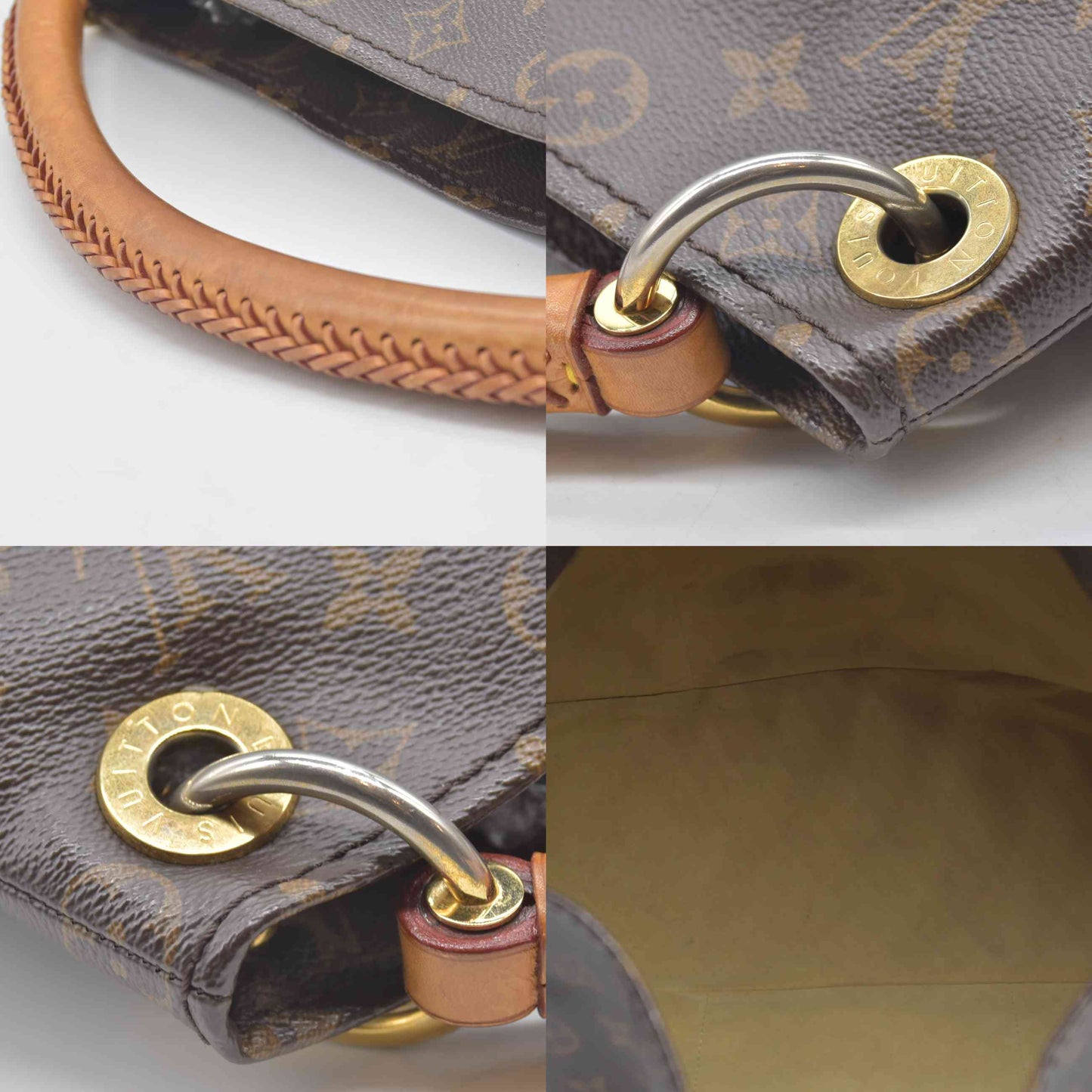 $2500 2014 Louis Vuitton Artsy MM Monogram CR0124