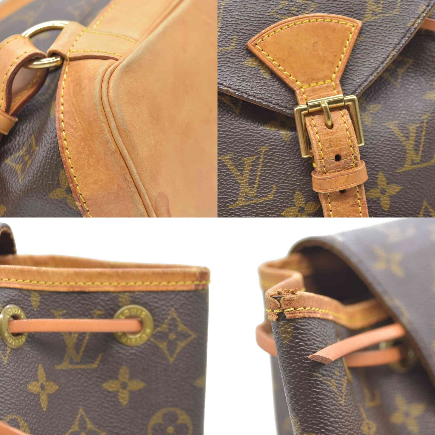 Louis Vuitton Monogram  Montsouris Backpack MM SP0967