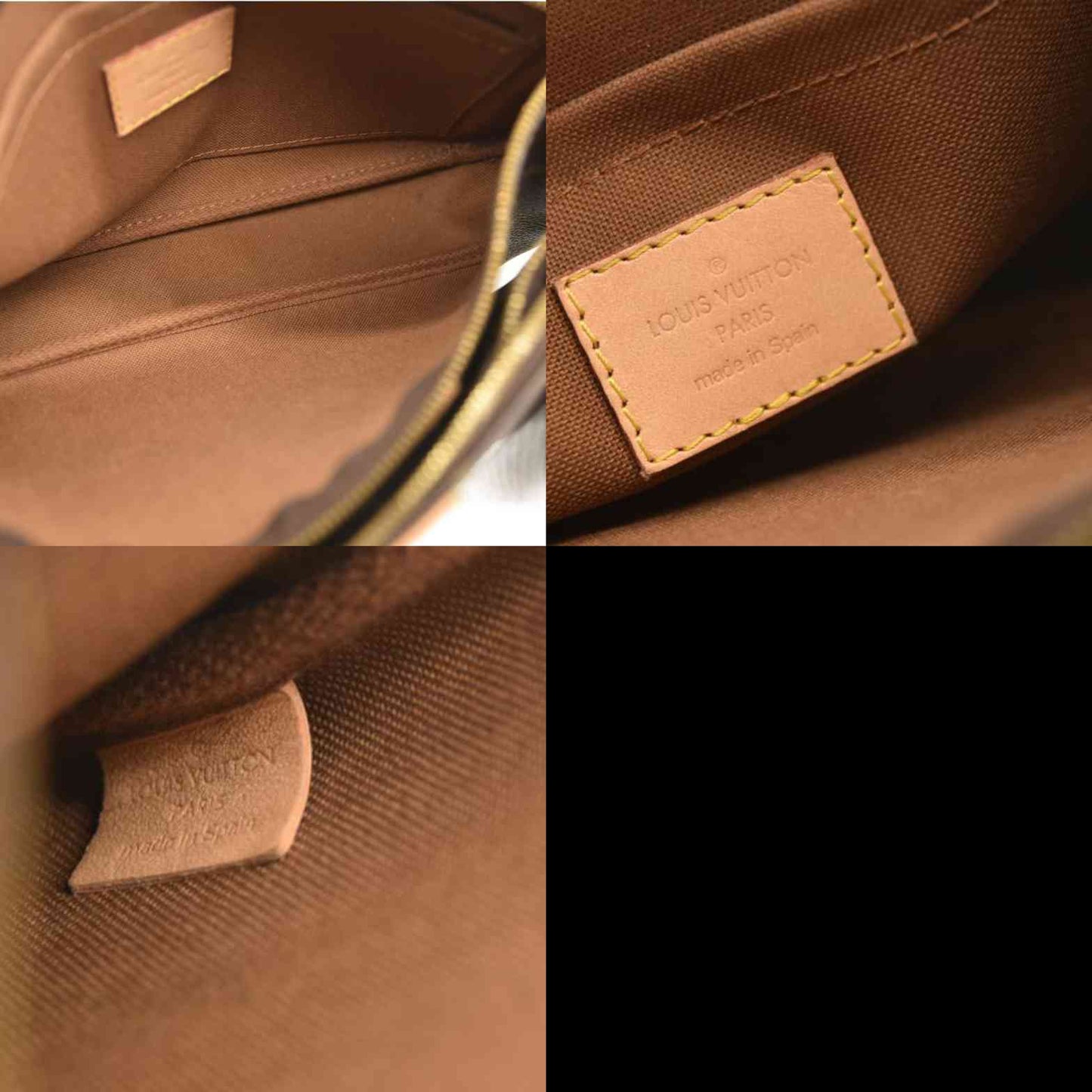 LOUIS VUITTON Monogram Multi Pochette Accessories Kaki CA0221