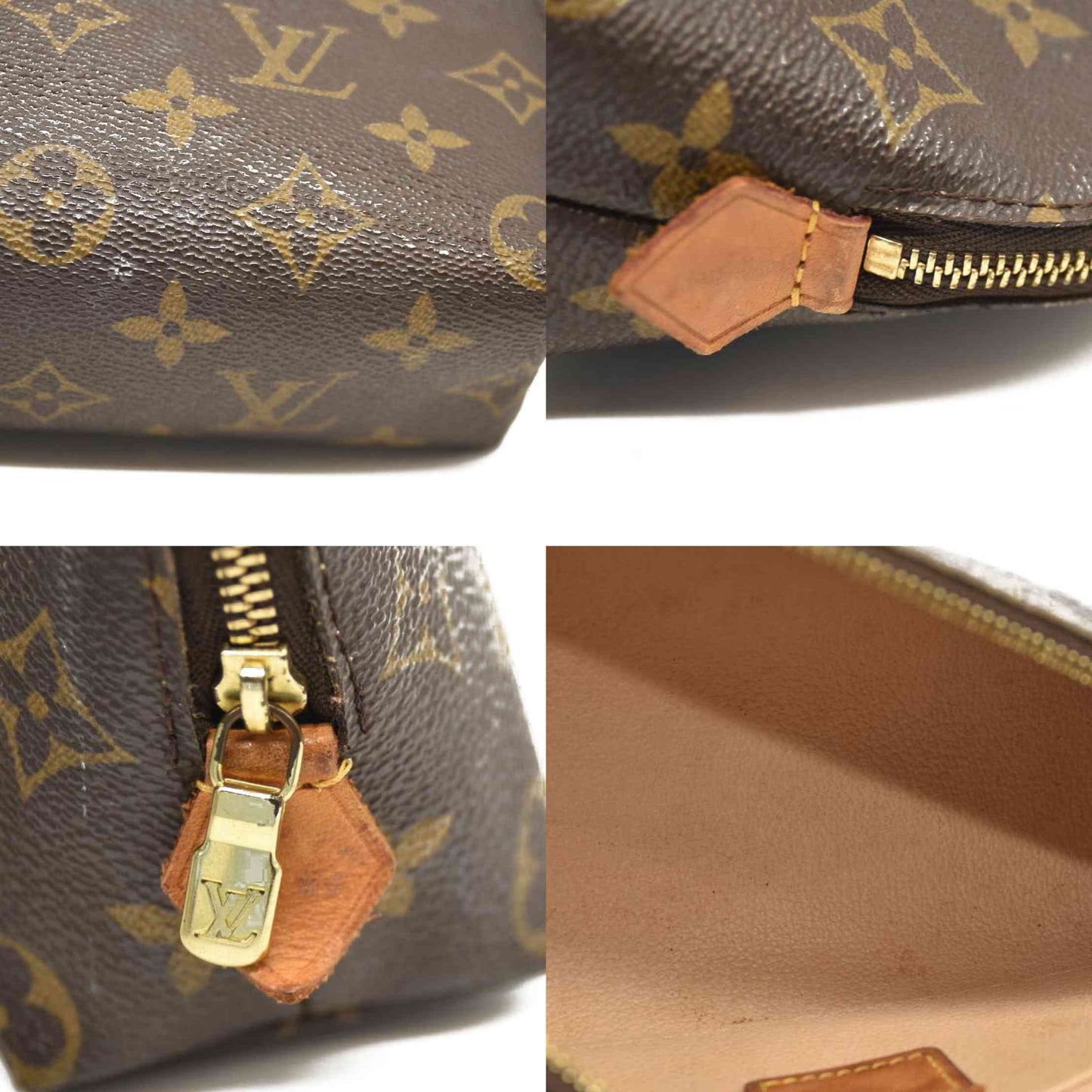 Louis Vuitton  Monogram Cosmetic Pouch CA0044