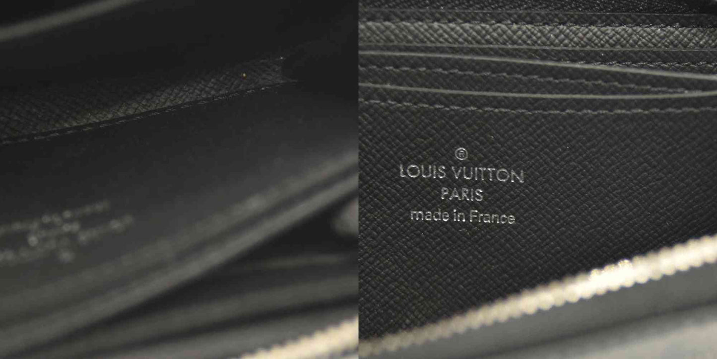 Louis Vuitton  Damier Graphite Zippy Coin Purse Vertical MI5118