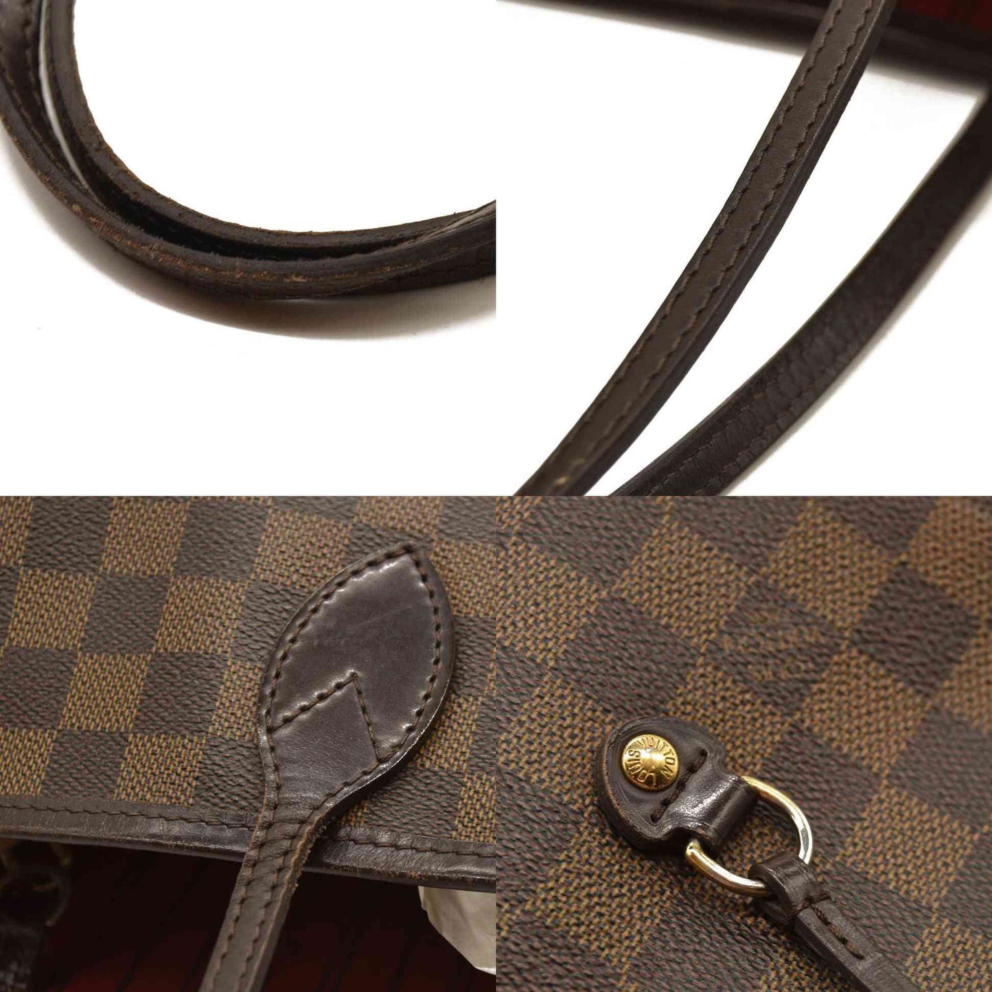 Louis Vuitton  Damier Ebene Neverfull MM