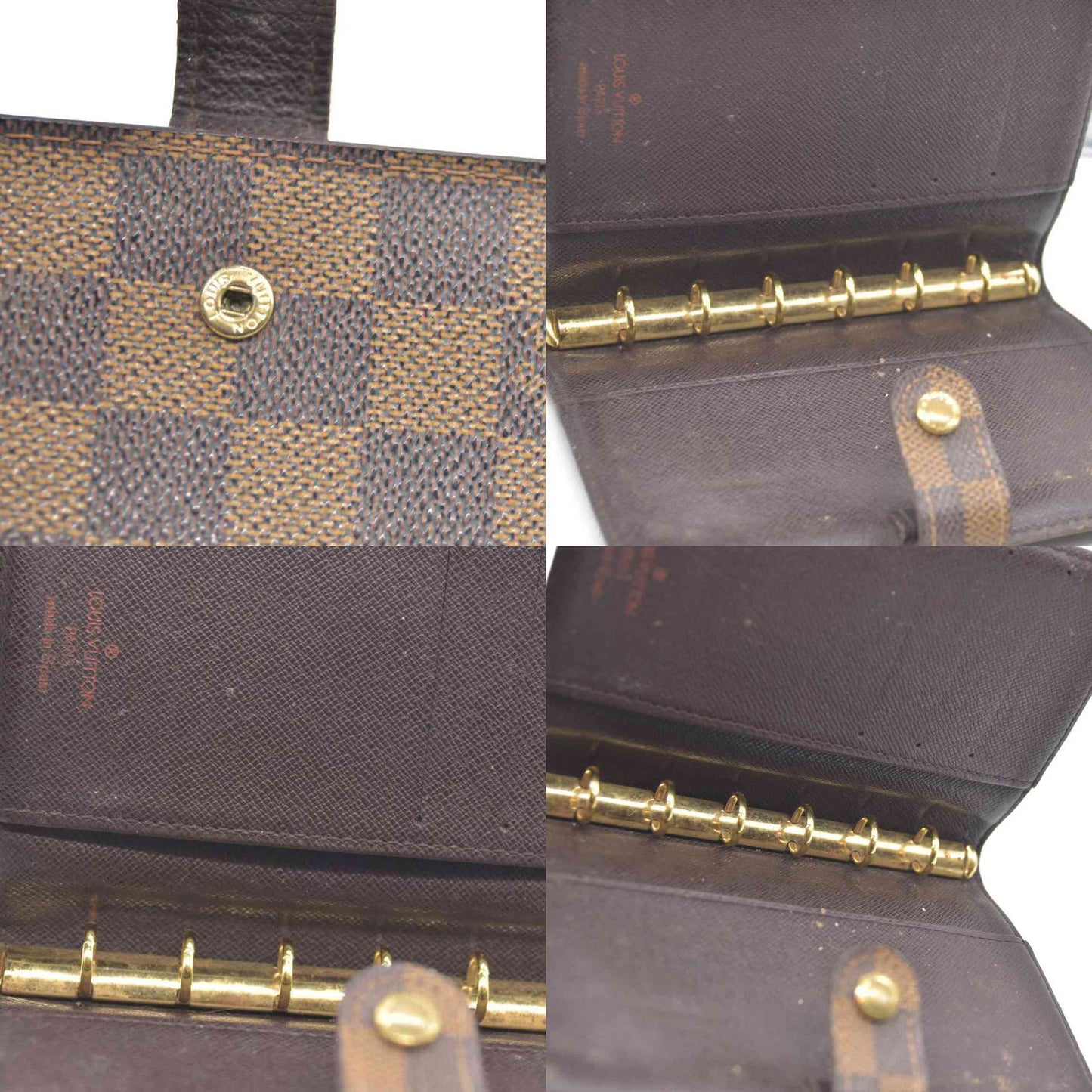 Louis Vuitton Damier Agenda PM Notebook Cover Brown CA0979