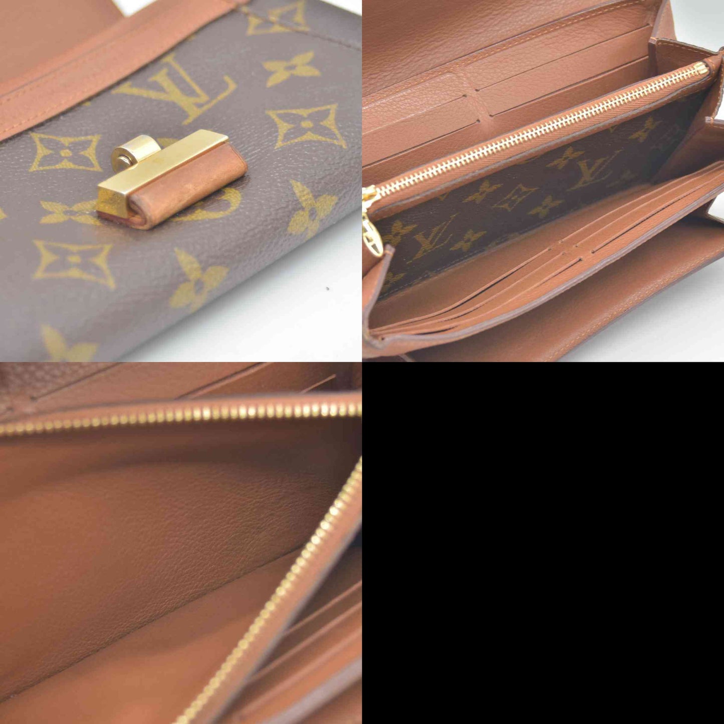 Louis Vuitton  LV Monogram Coated Canvas Elysee Wallet CONSIGNMENT