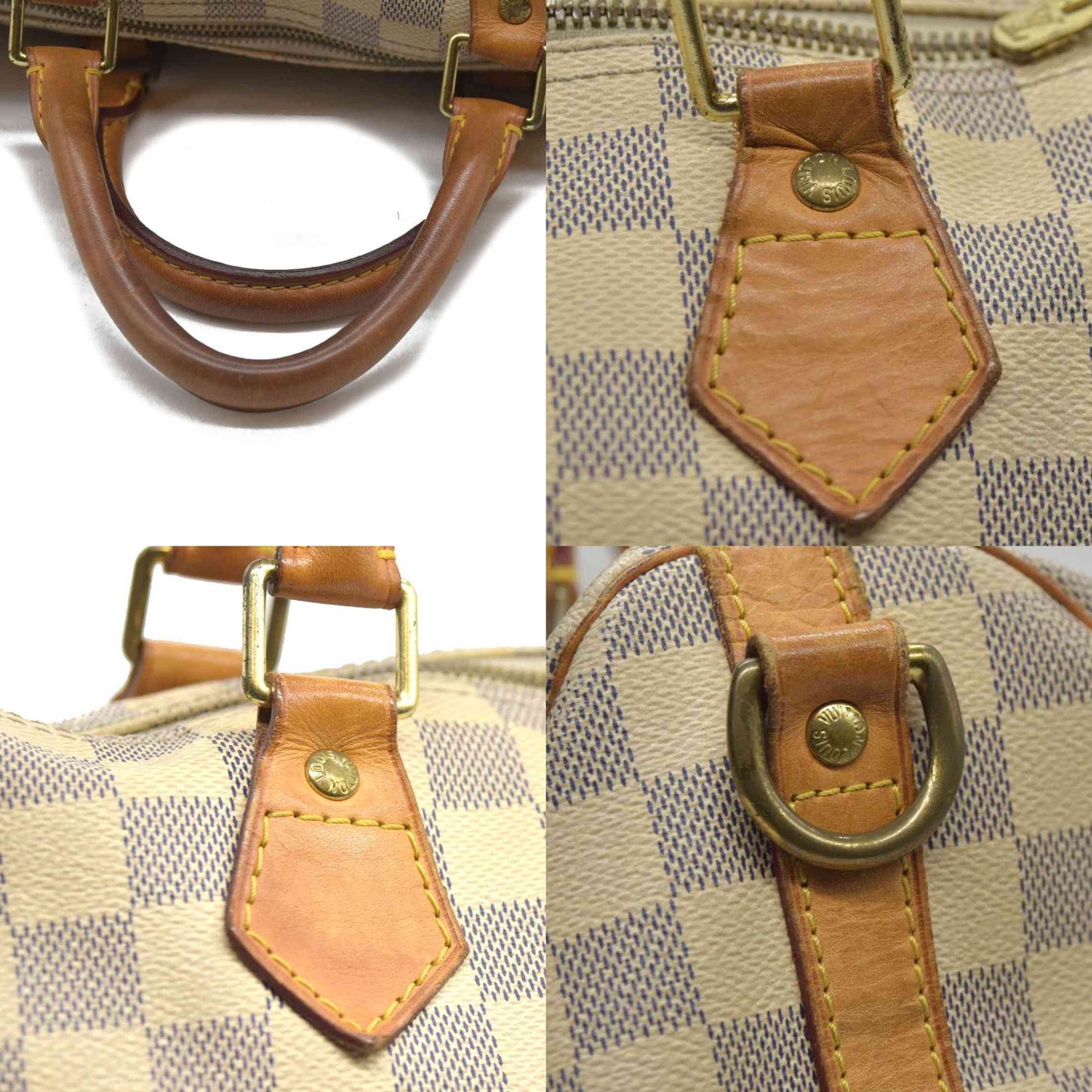 Louis Vuitton  Damier Azur Speedy Bandouliere 30 SP3103