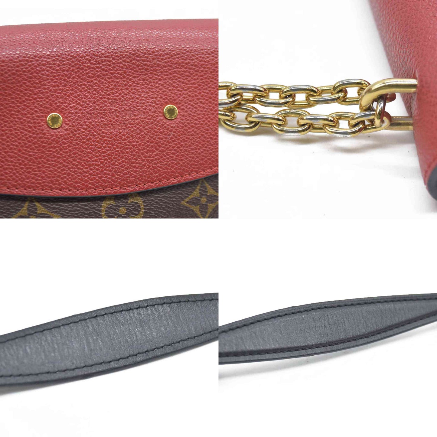 $2290 Louis Vuitton  Monogram Saint Placide Cherry