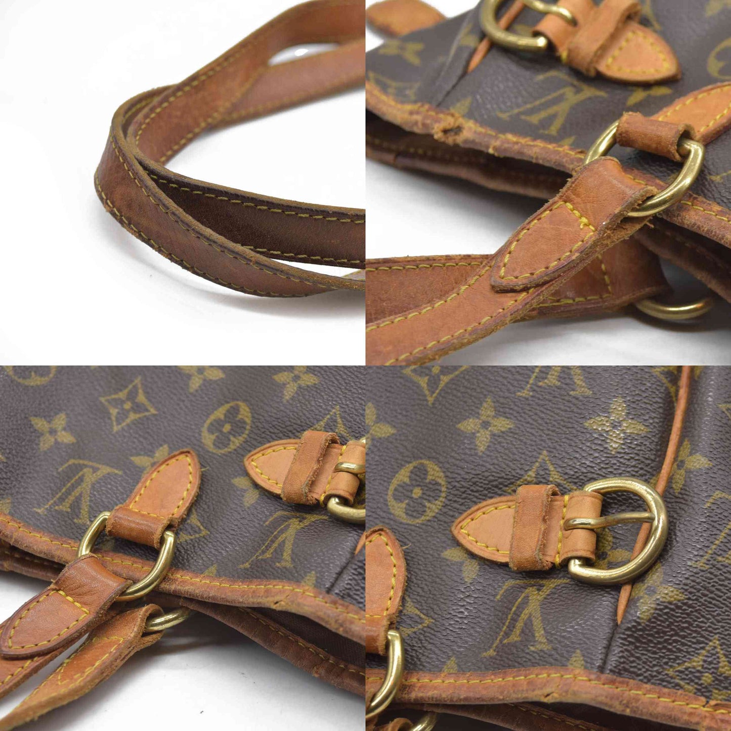 $1300 Louis Vuitton  Monogram Batignolles Vertical WELL WORN
