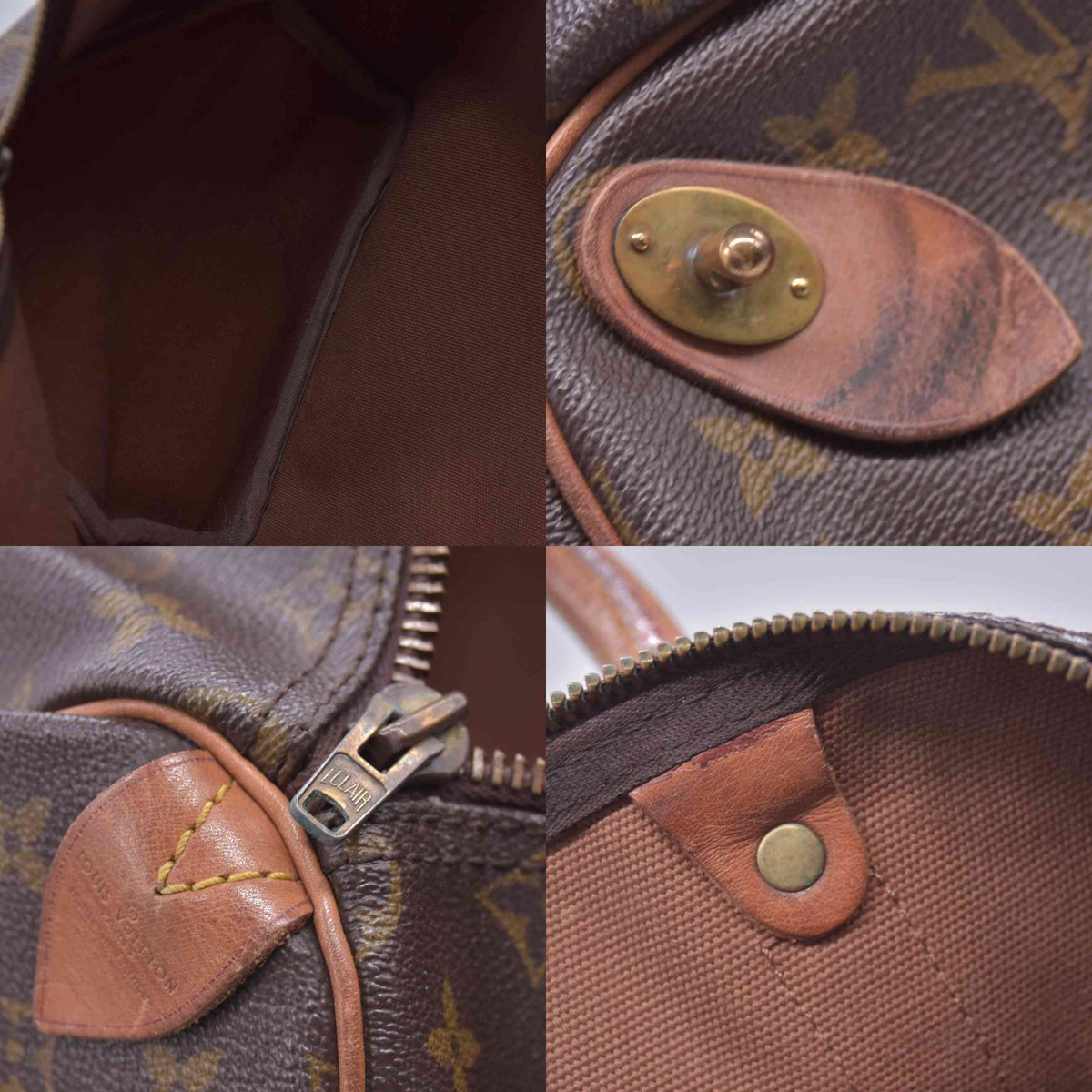 $1440 1982 Louis Vuitton Monogram Keepall 45 SA822 10021006
