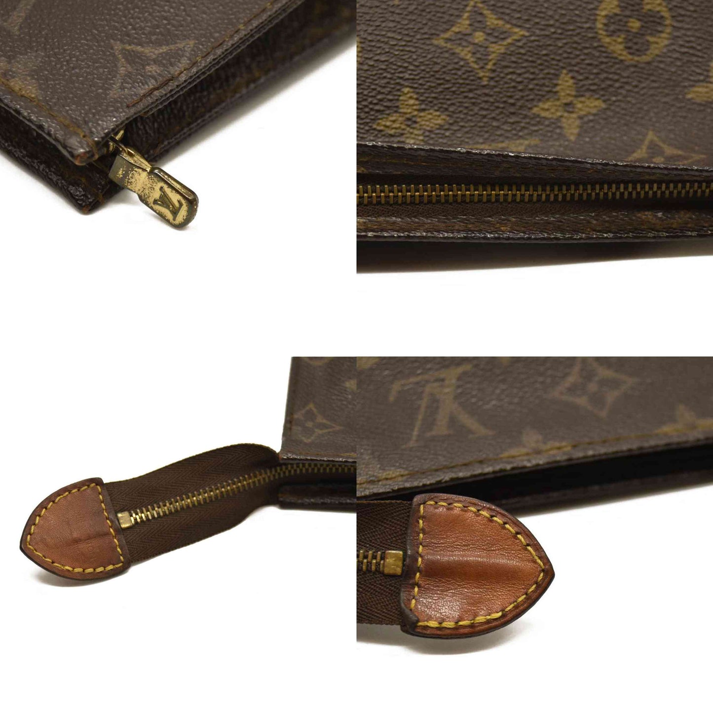 Louis Vuitton  Monogram Toiletry Pouch 26 Faded 671 TH